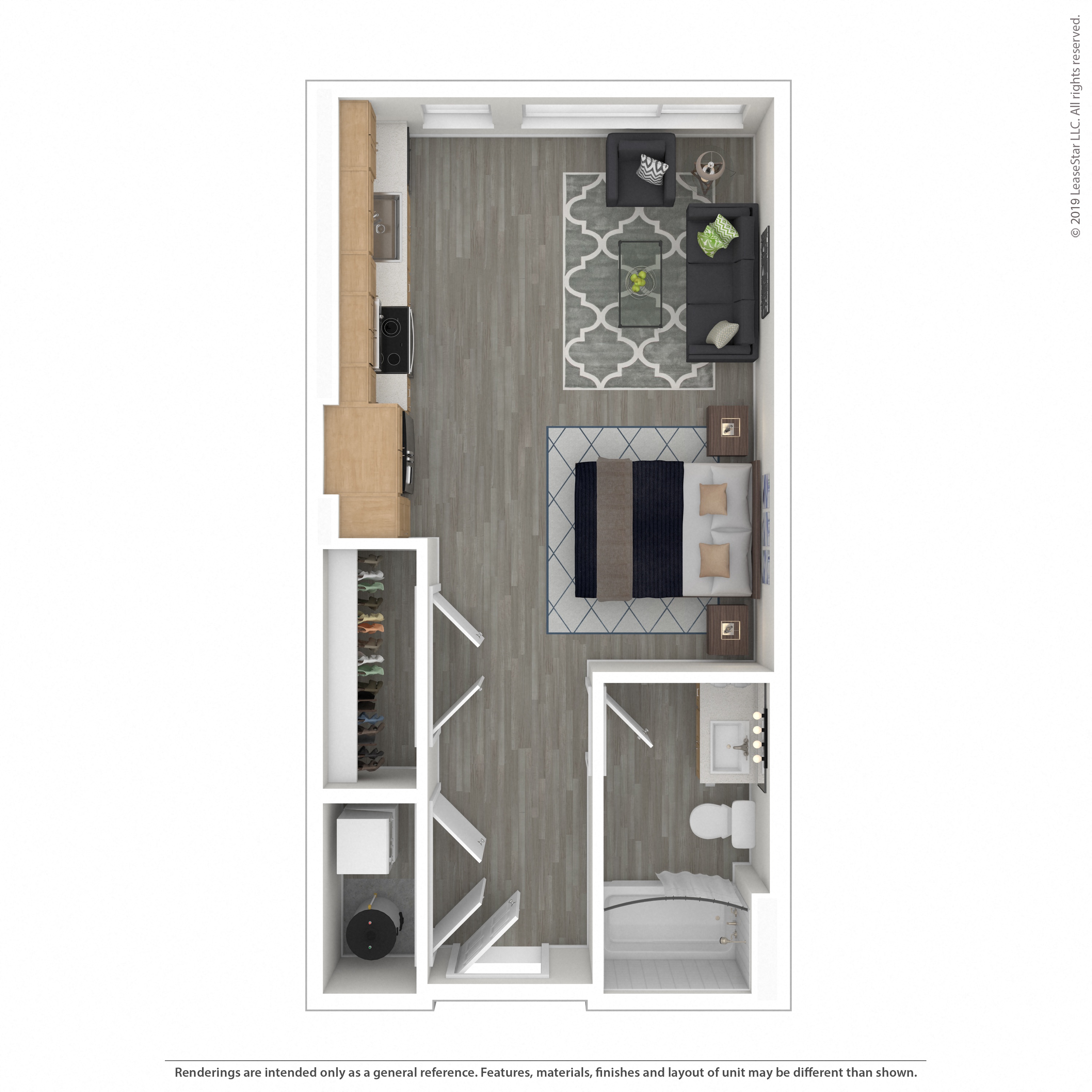 Floor plan layout diagram for 0A