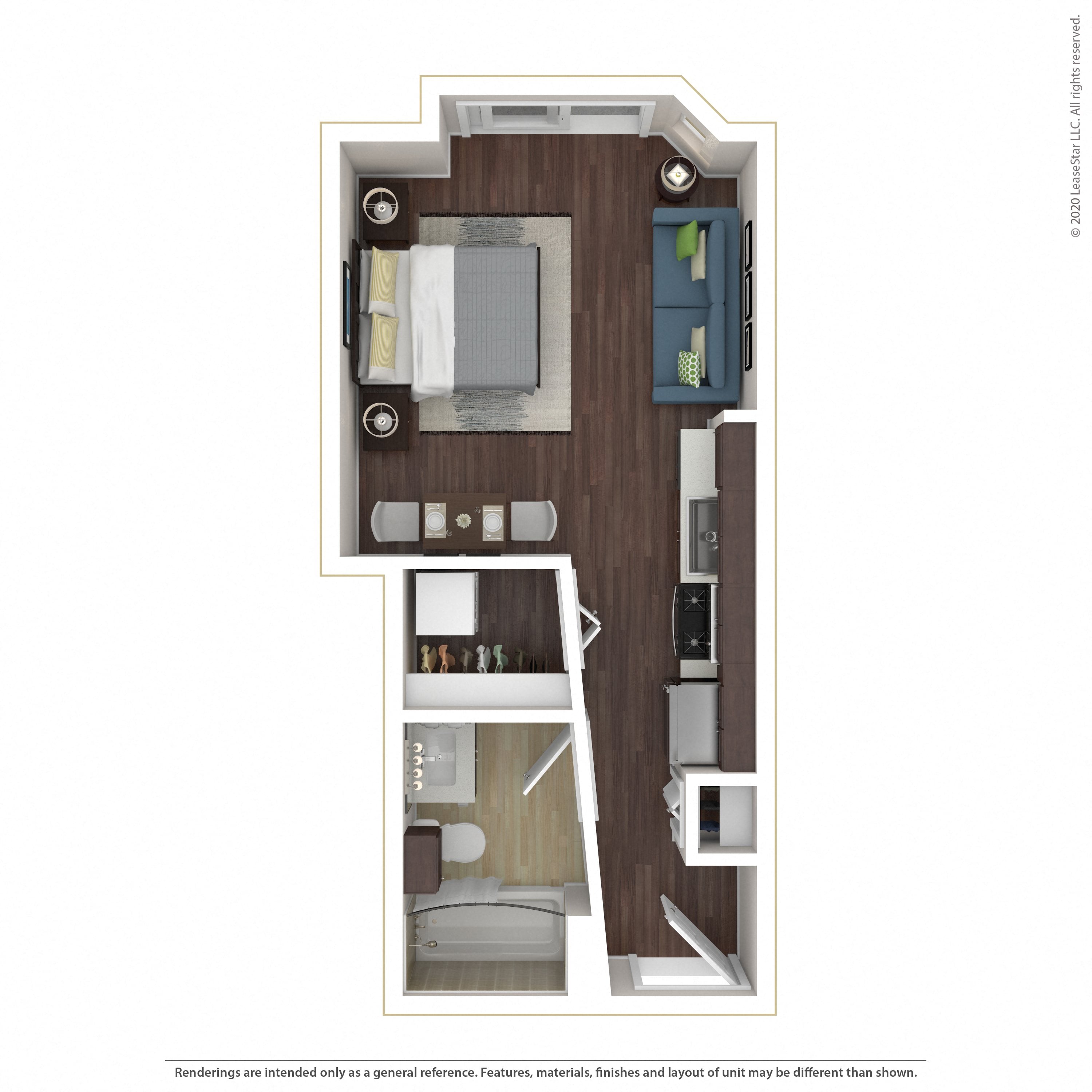 Floor plan layout diagram for 0A