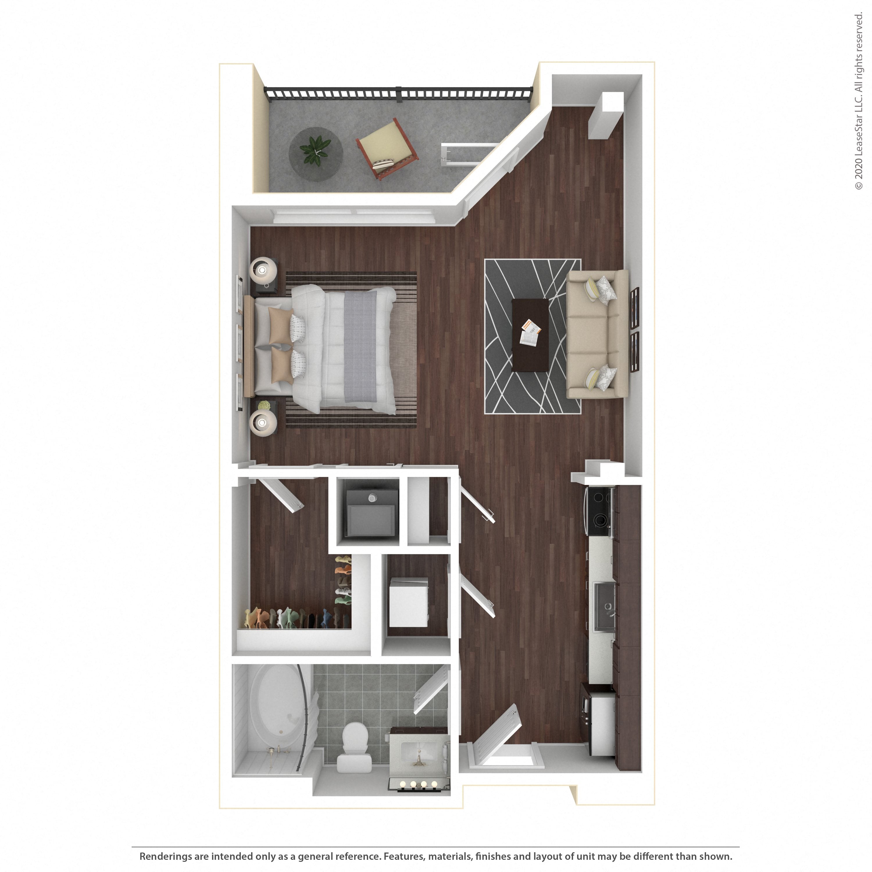 Floor plan layout diagram for 0A