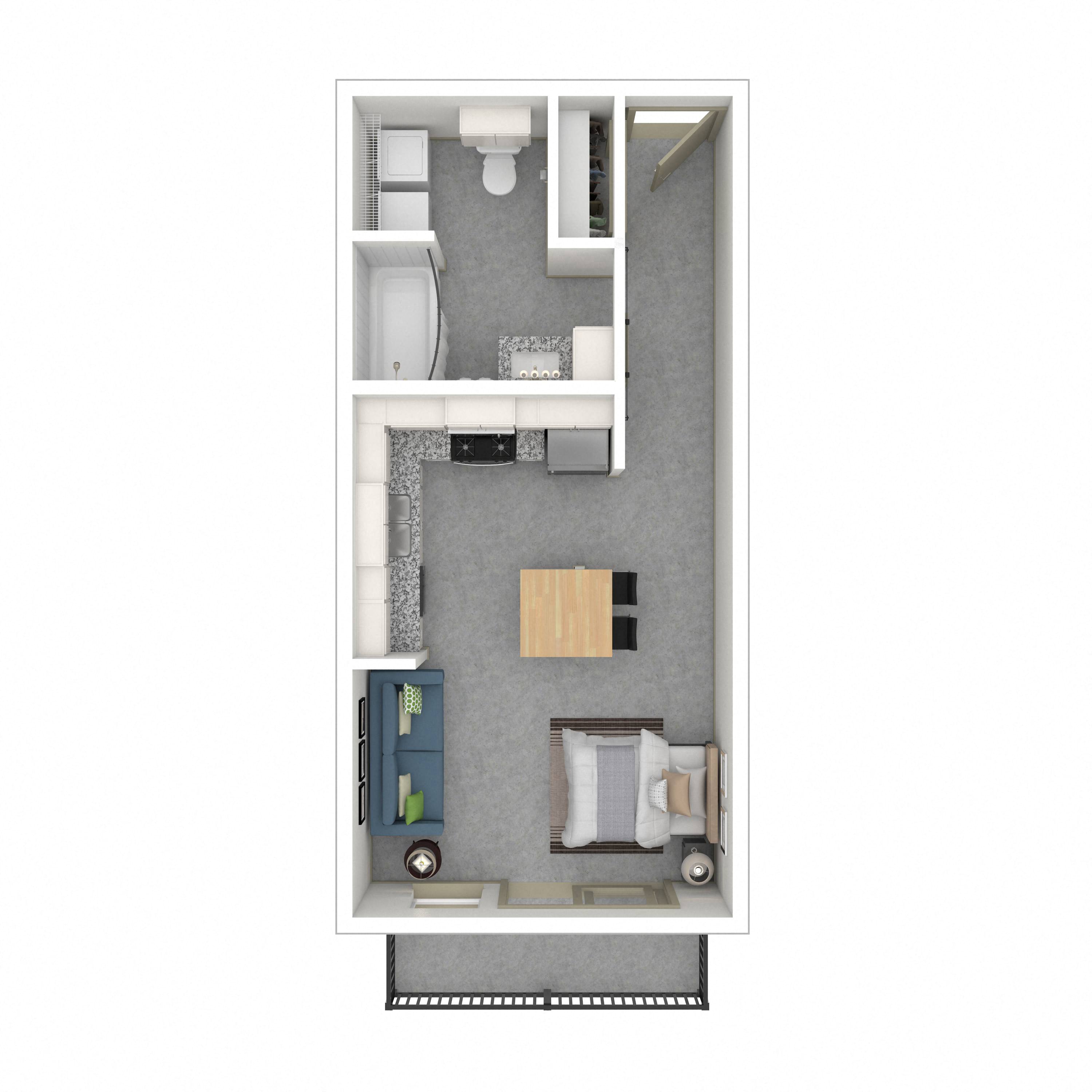 Floor plan layout diagram for 0A
