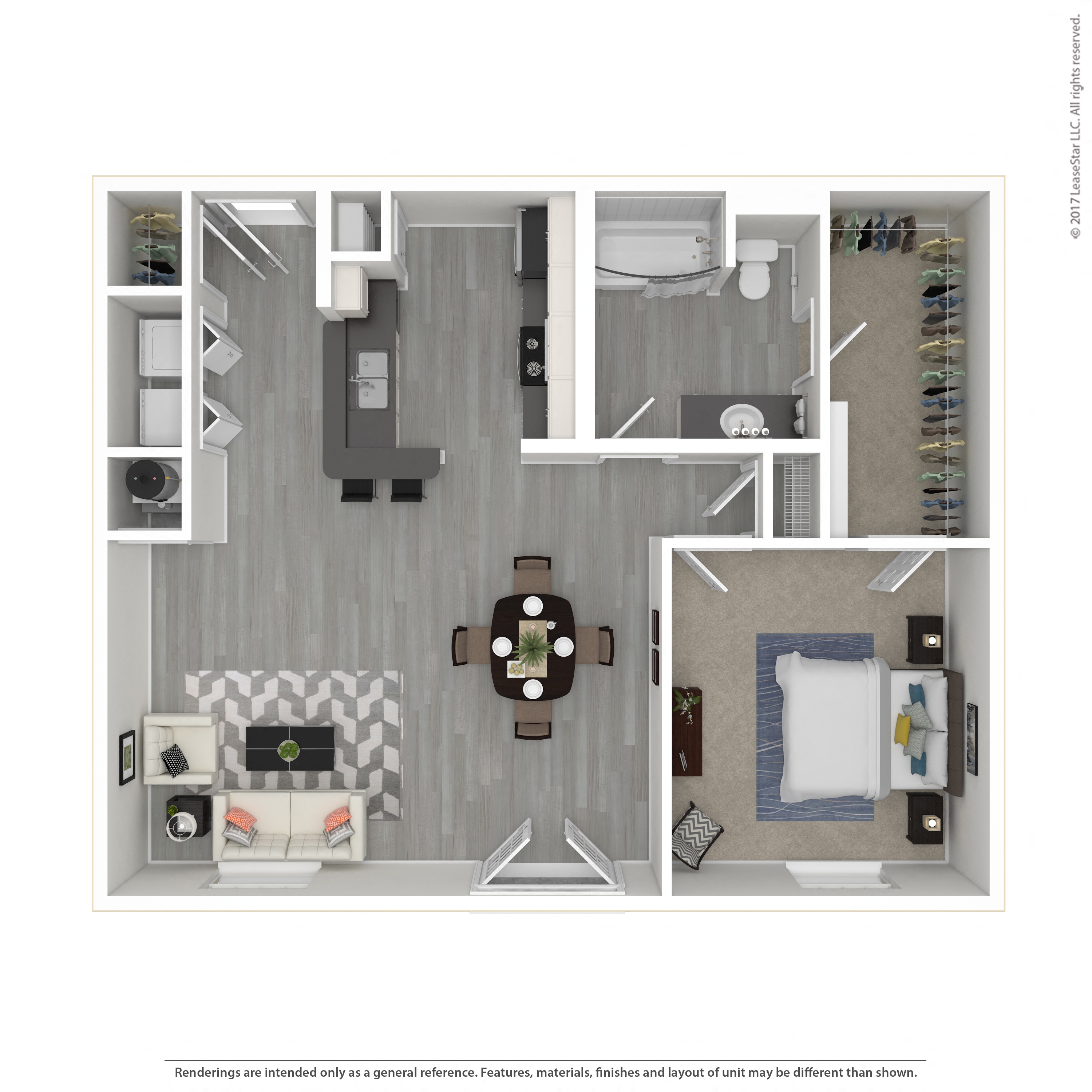 1G floor plan