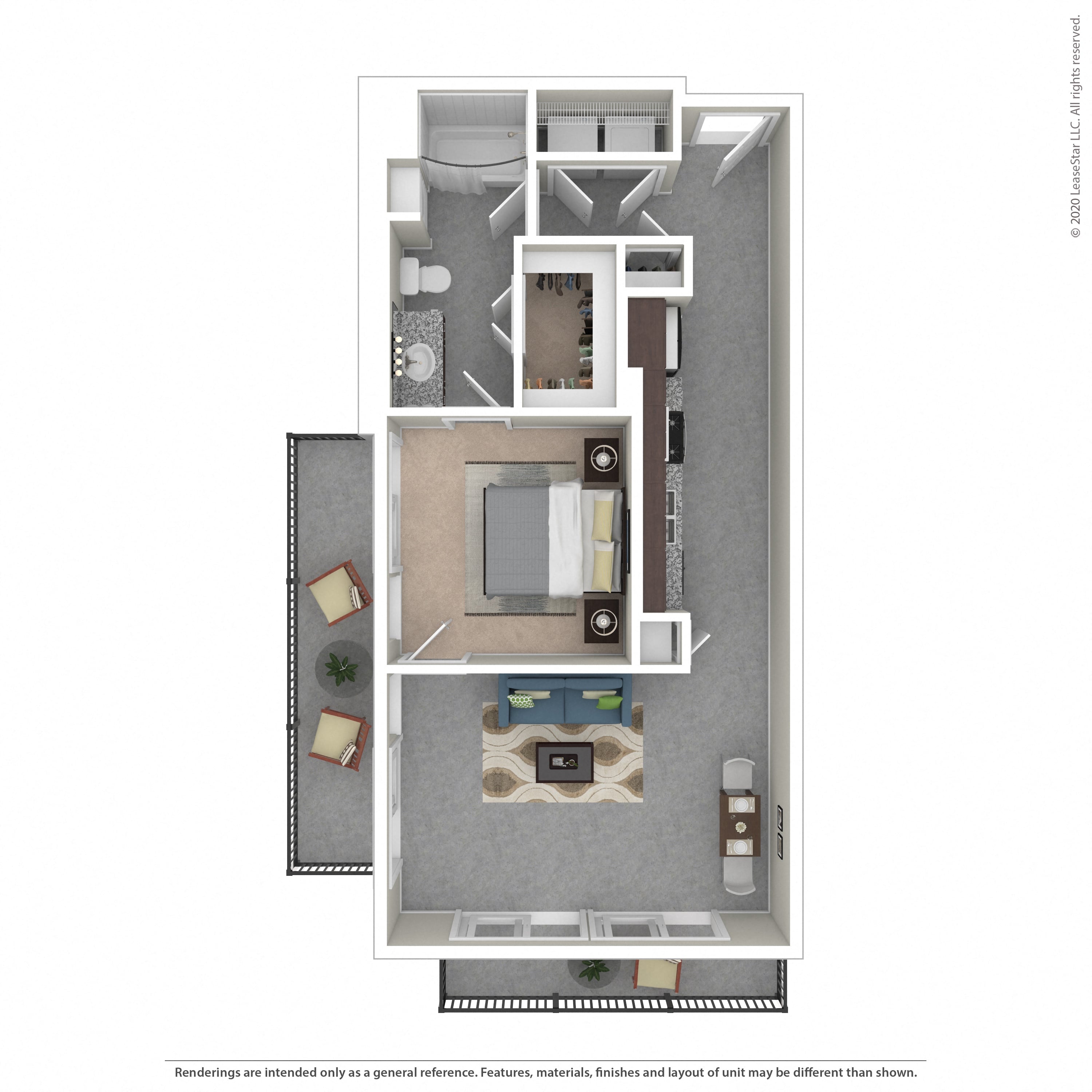 Floor plan layout diagram for 1F