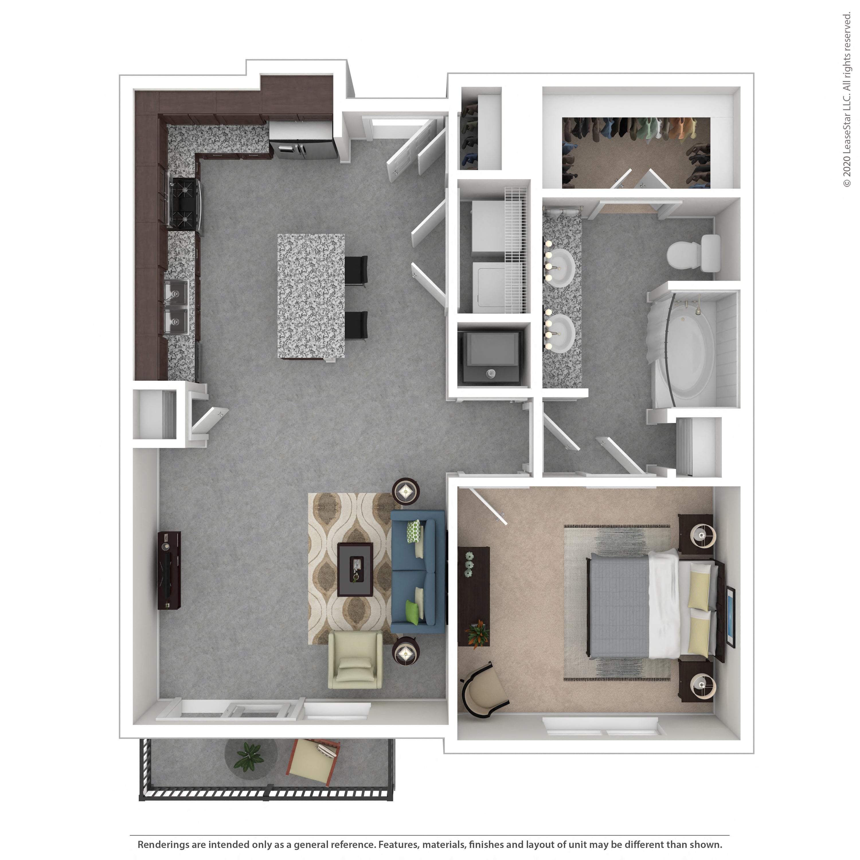 Floor plan layout diagram for 1G