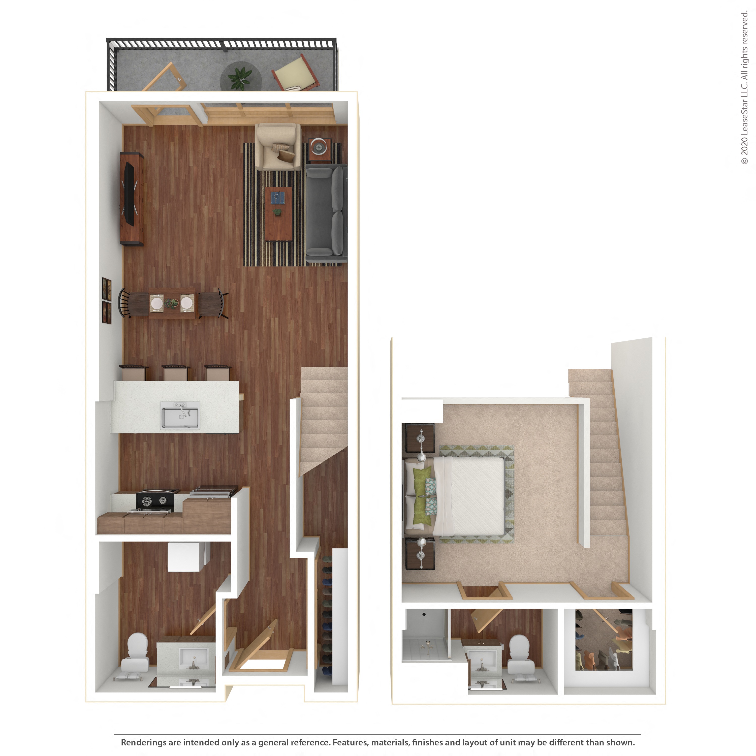 Floor plan layout diagram for OH