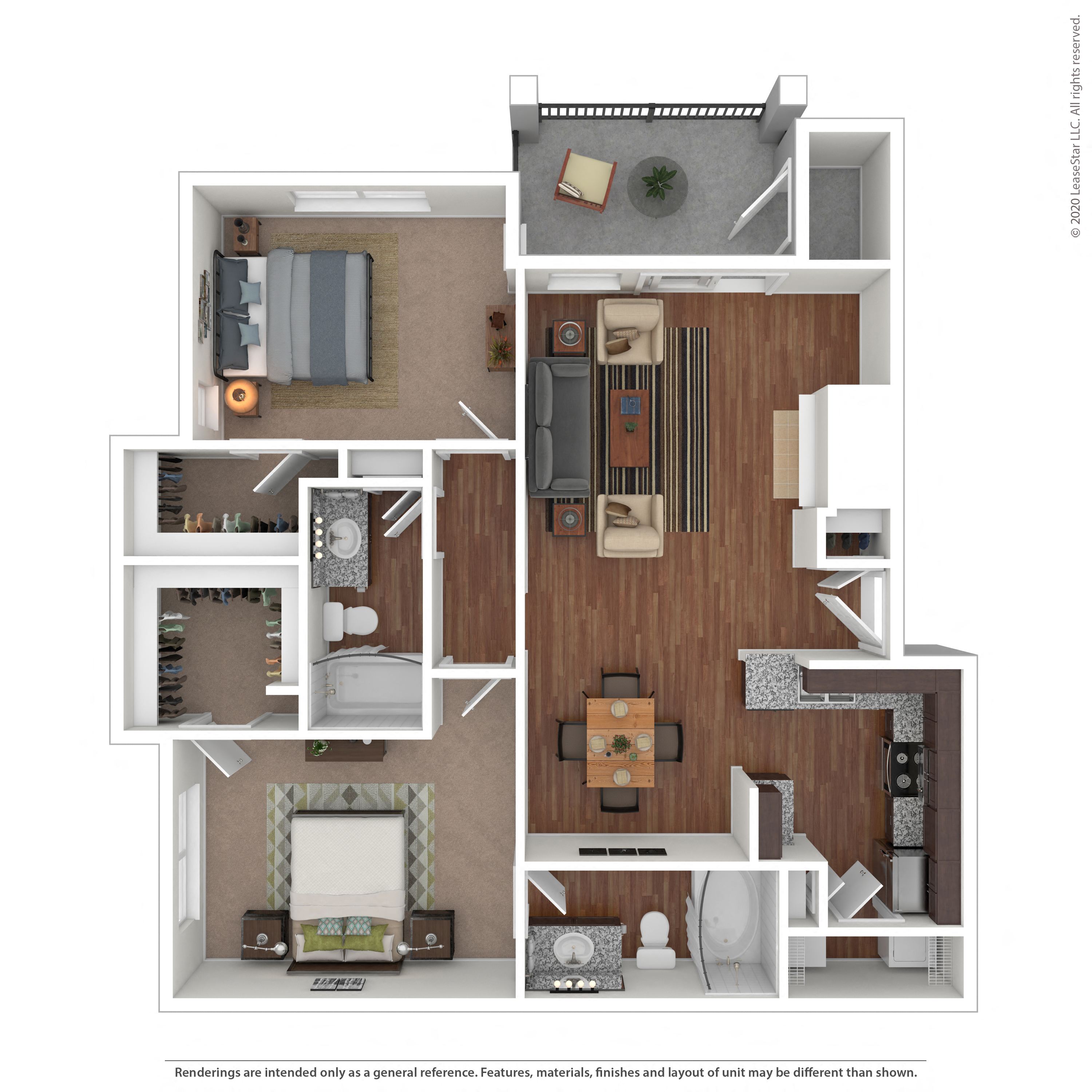 2B floor plan