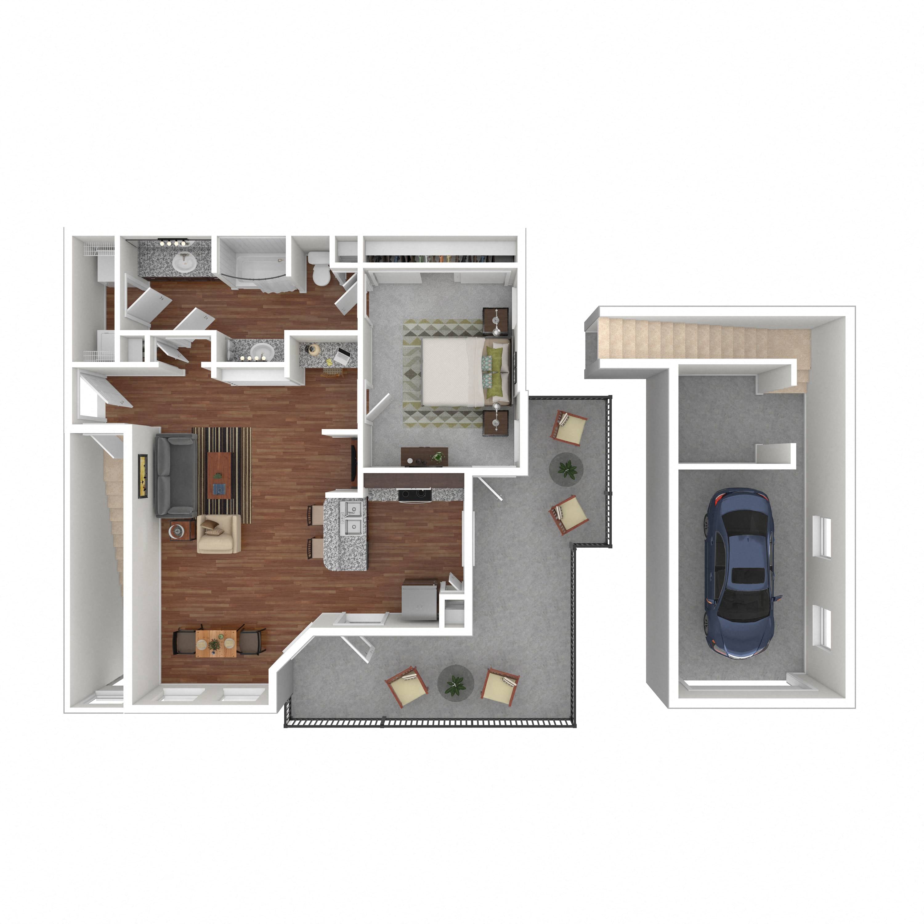 1C floor plan