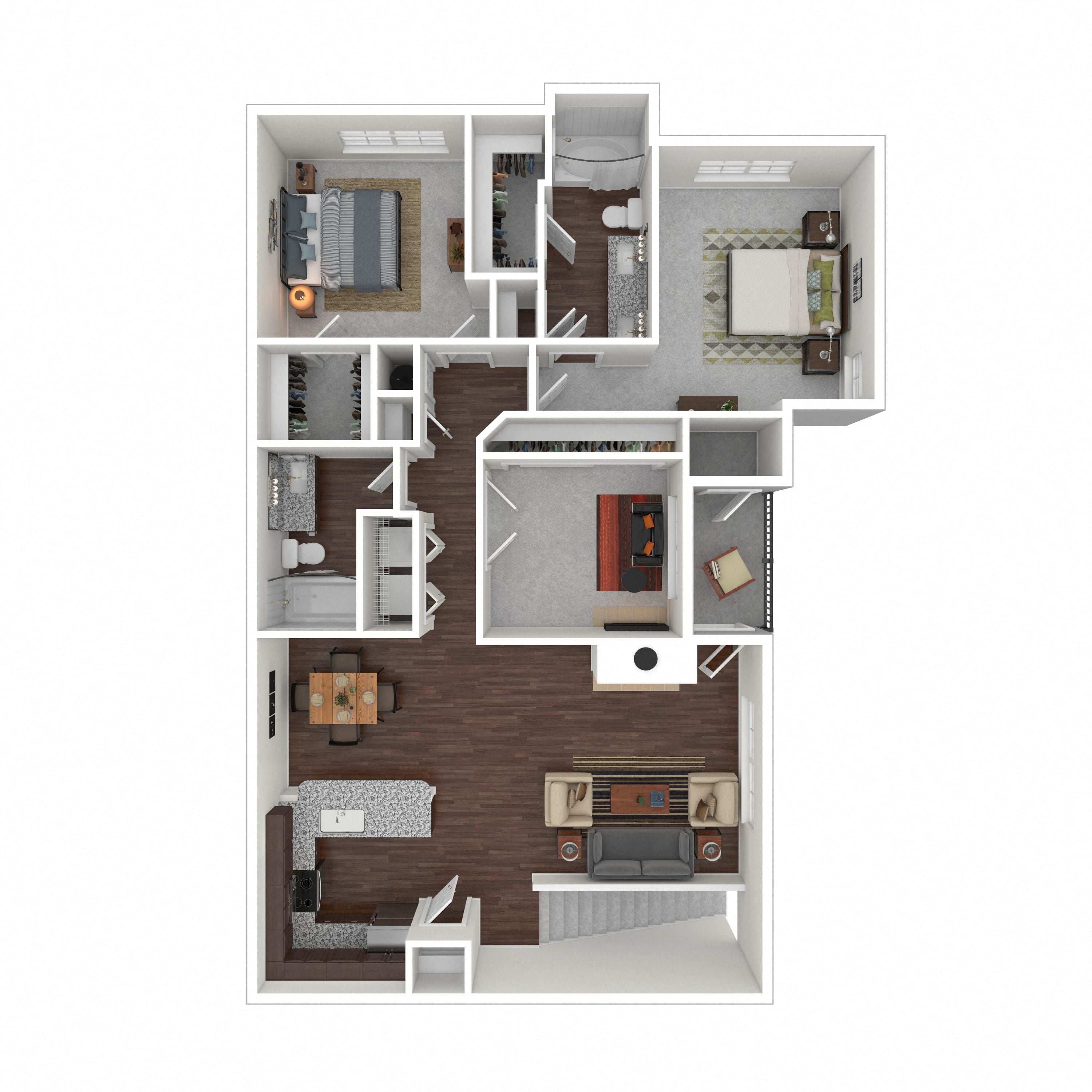 2D floor plan