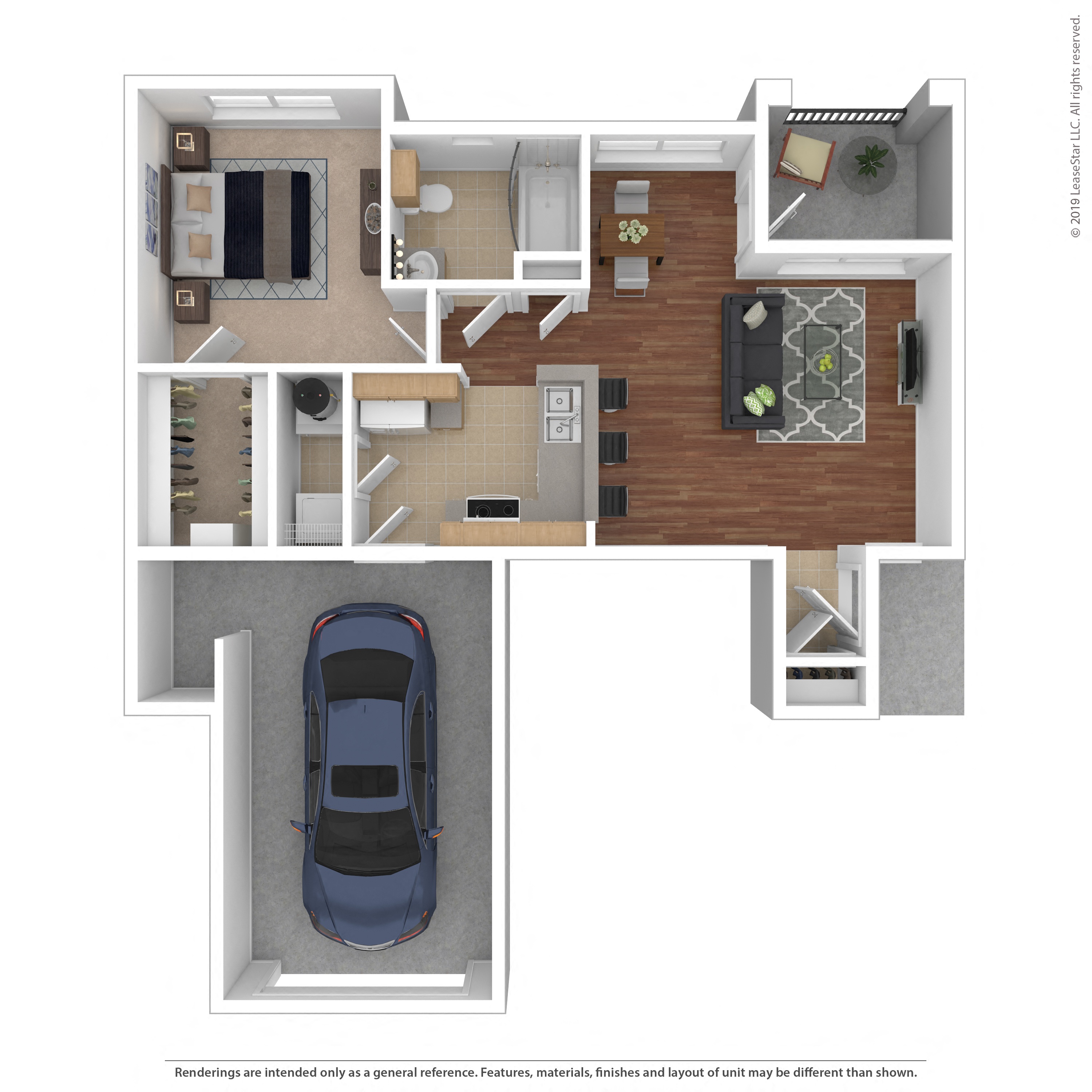 1C floor plan