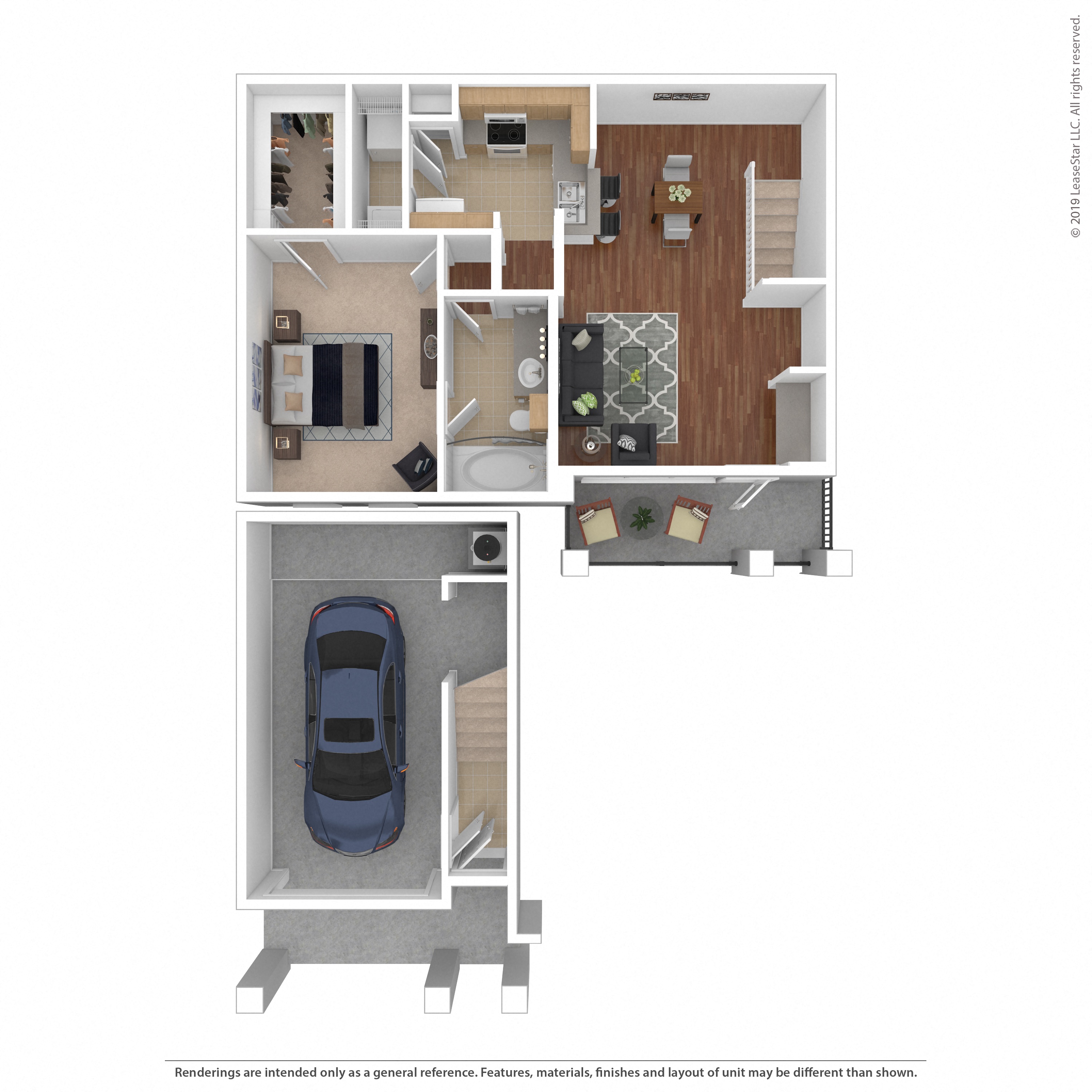 1G floor plan