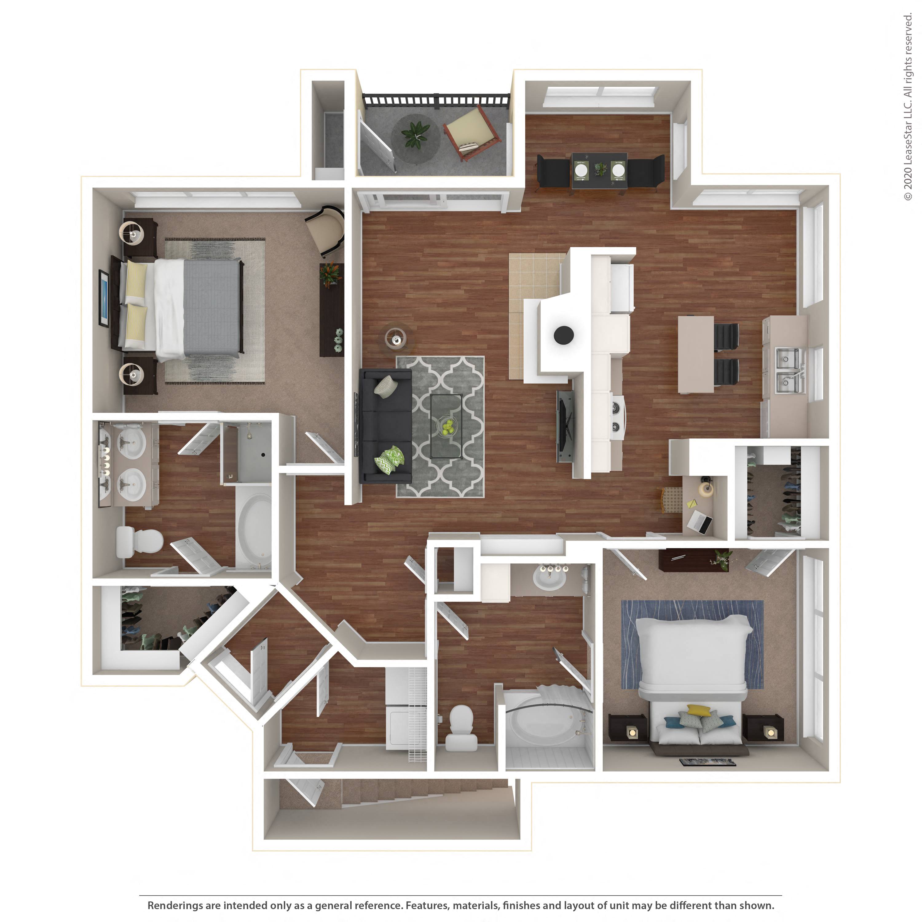 2D - Garage floor plan