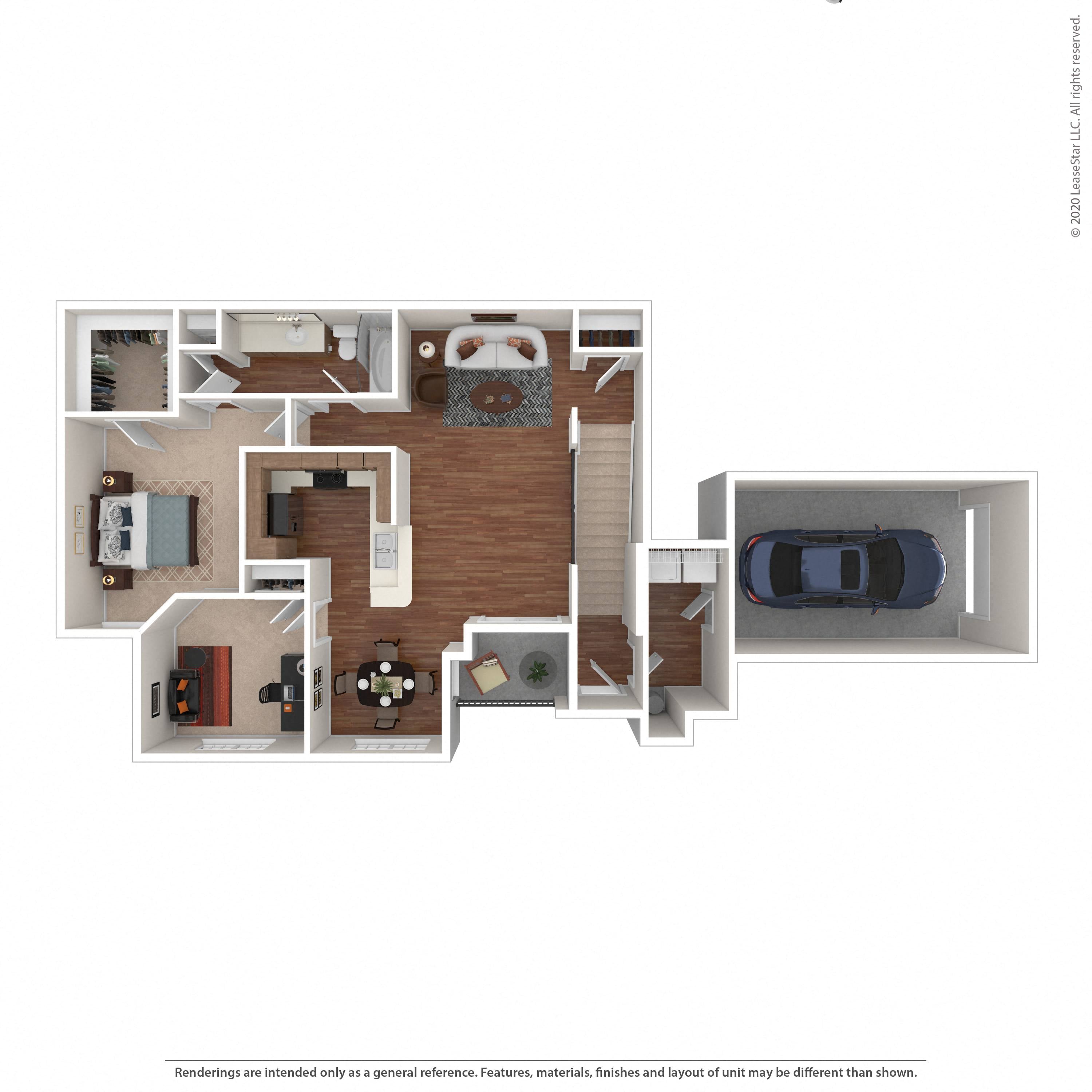 2B floor plan