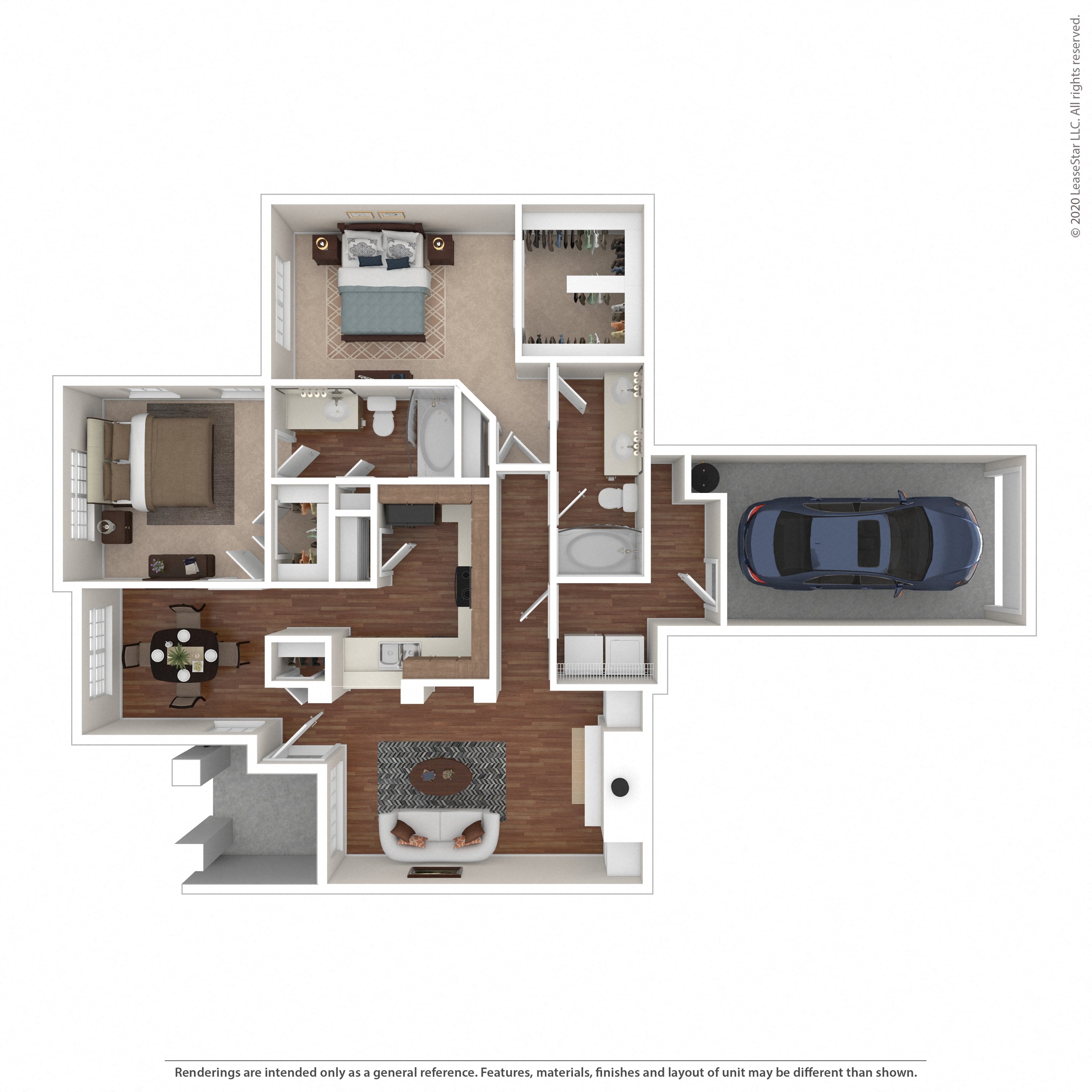2E floor plan