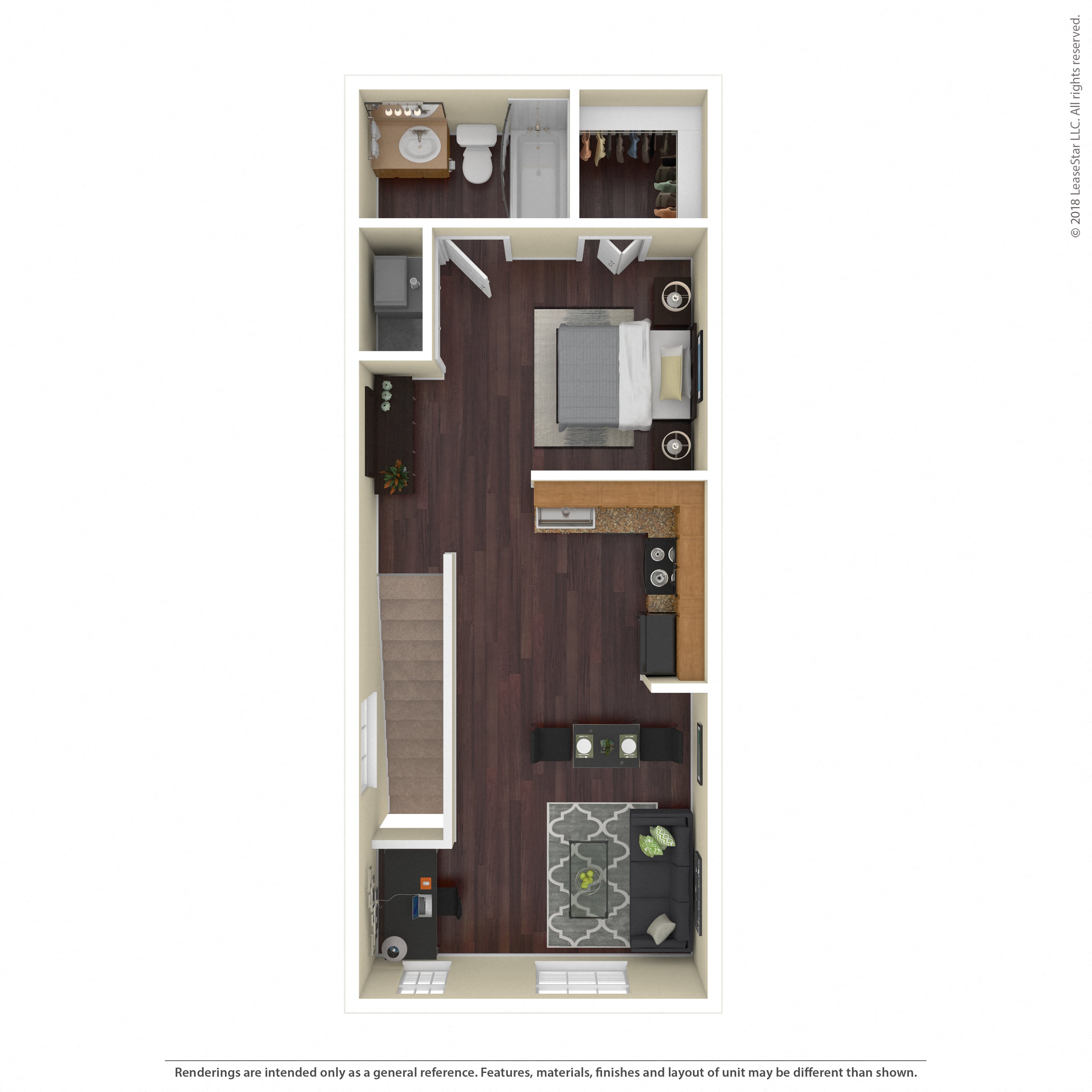 Floor plan layout diagram for 0A