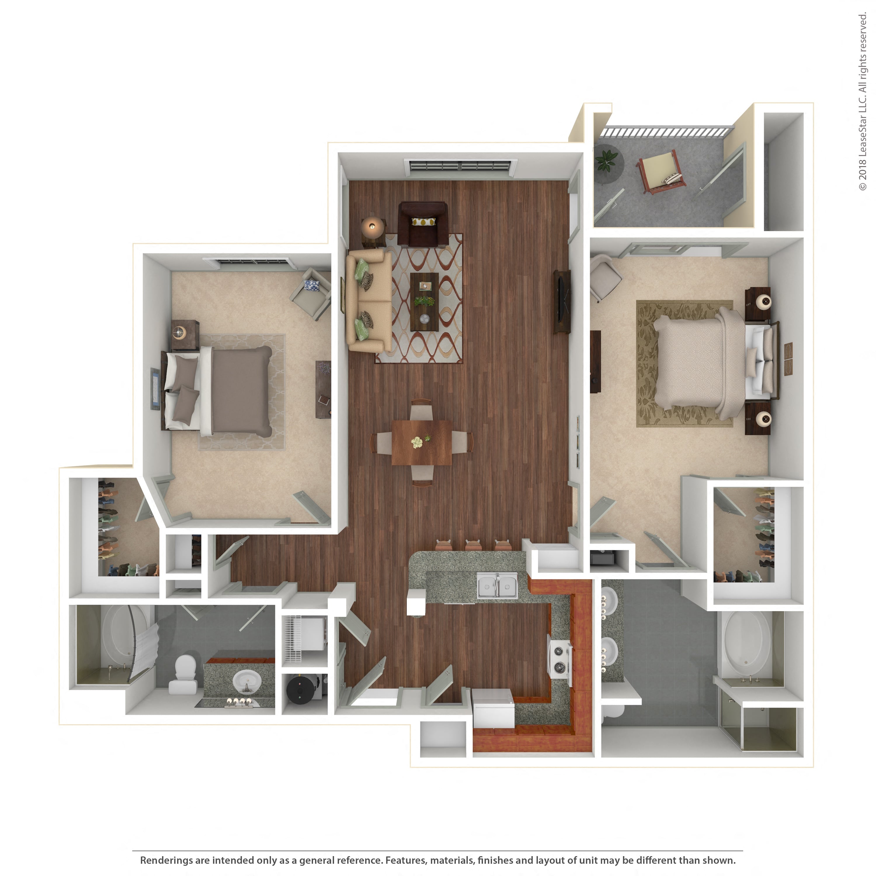 Floor plan layout diagram for 2D