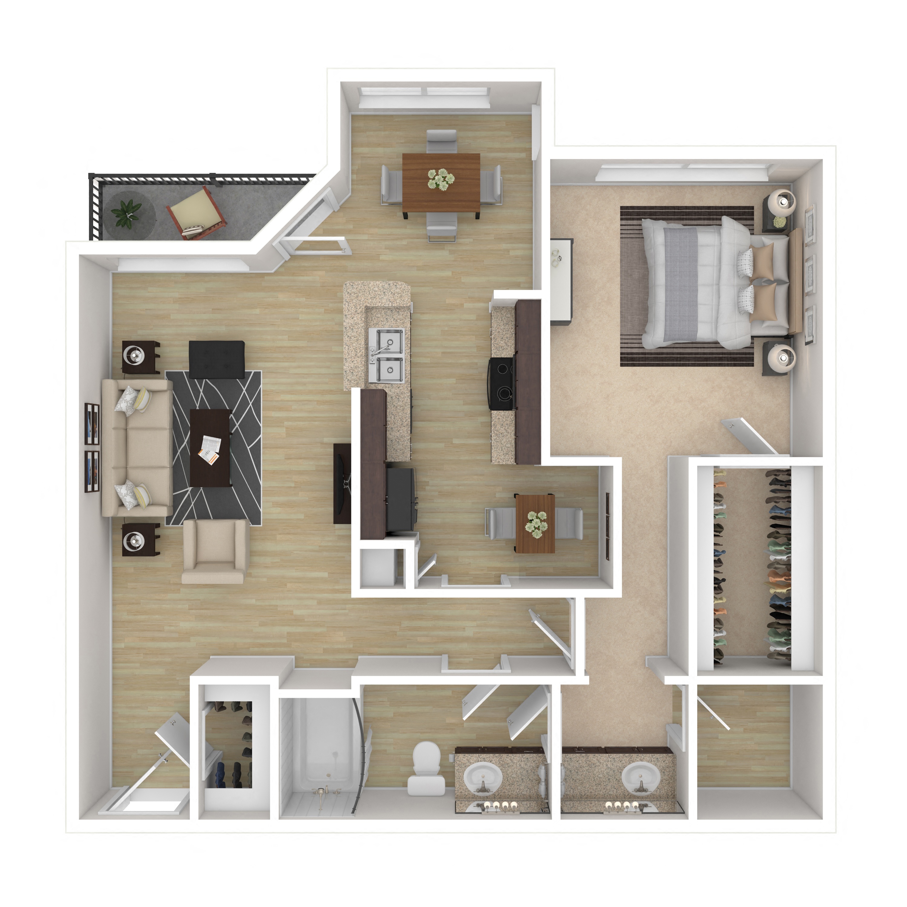 1C floor plan