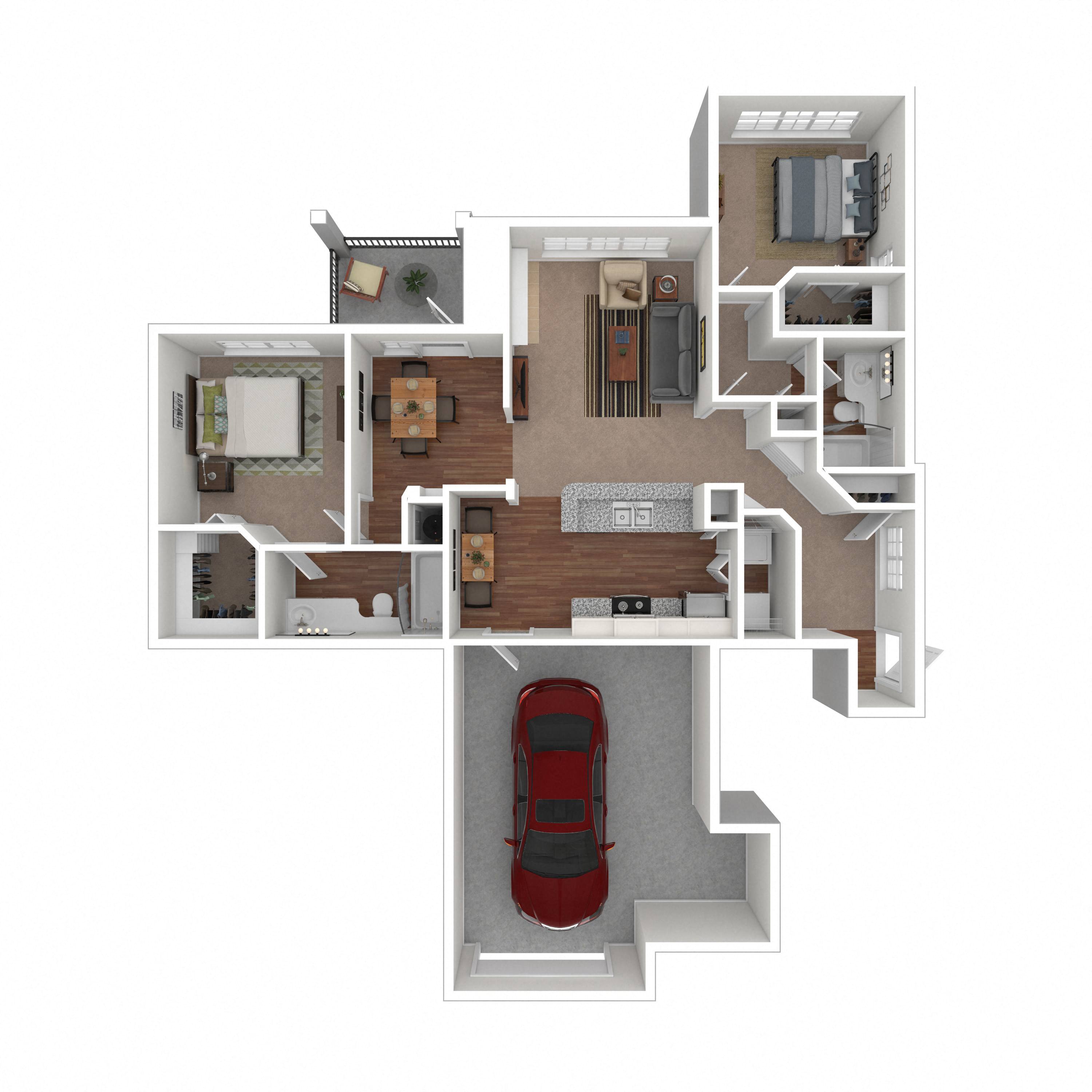 2D floor plan