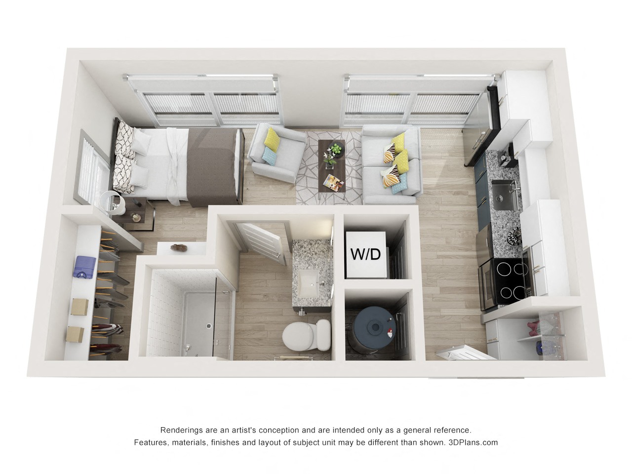 Floor plan layout diagram for 0A