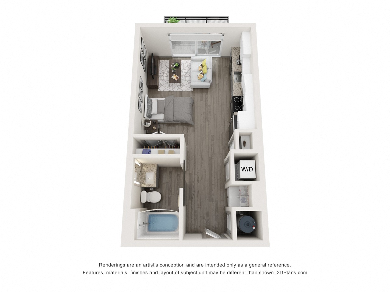 Floor plan layout diagram for 0B