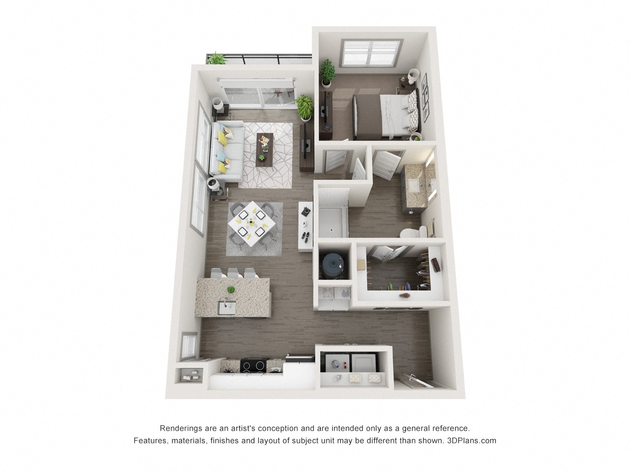 Floor plan layout diagram for 1F