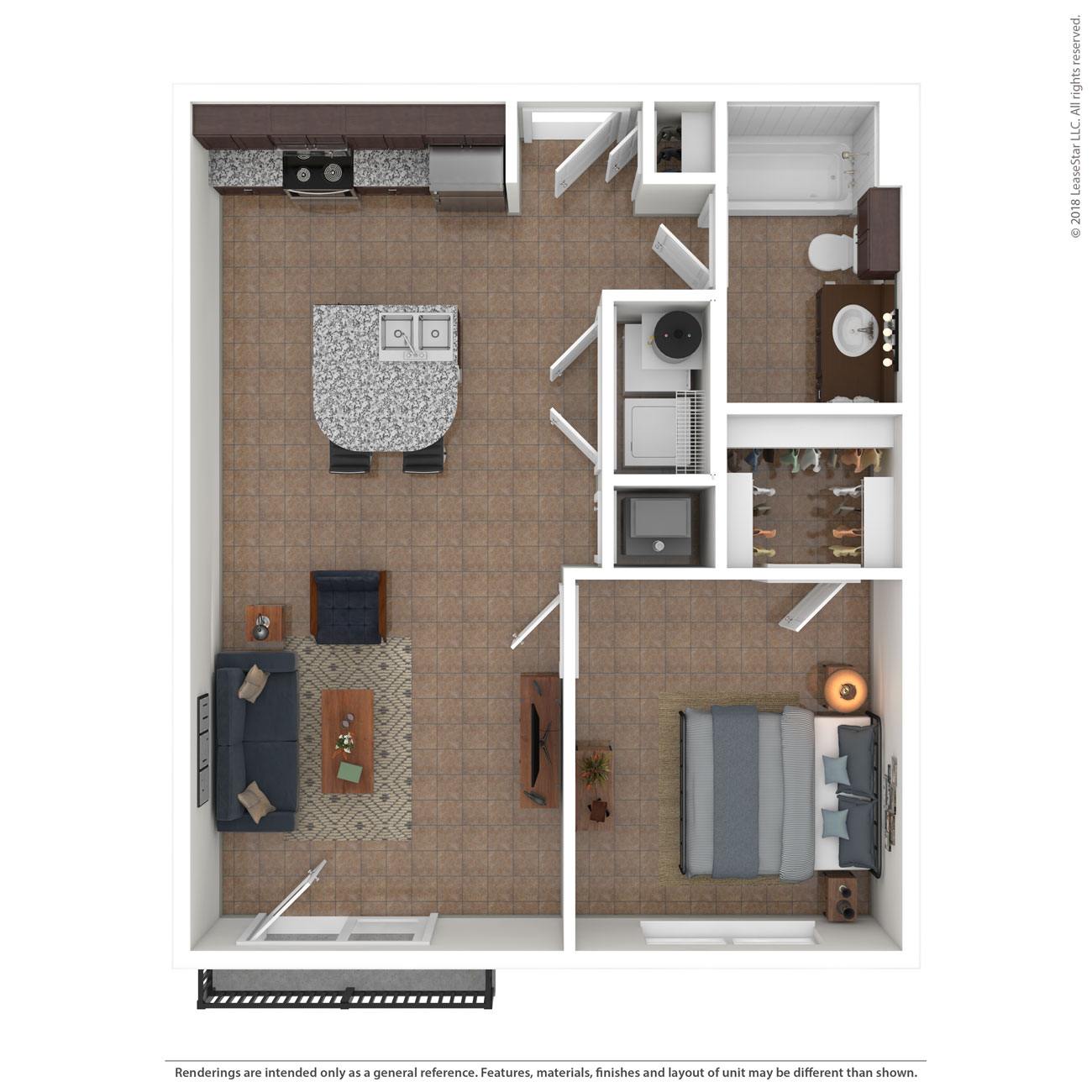 Floor plan layout diagram for 1G