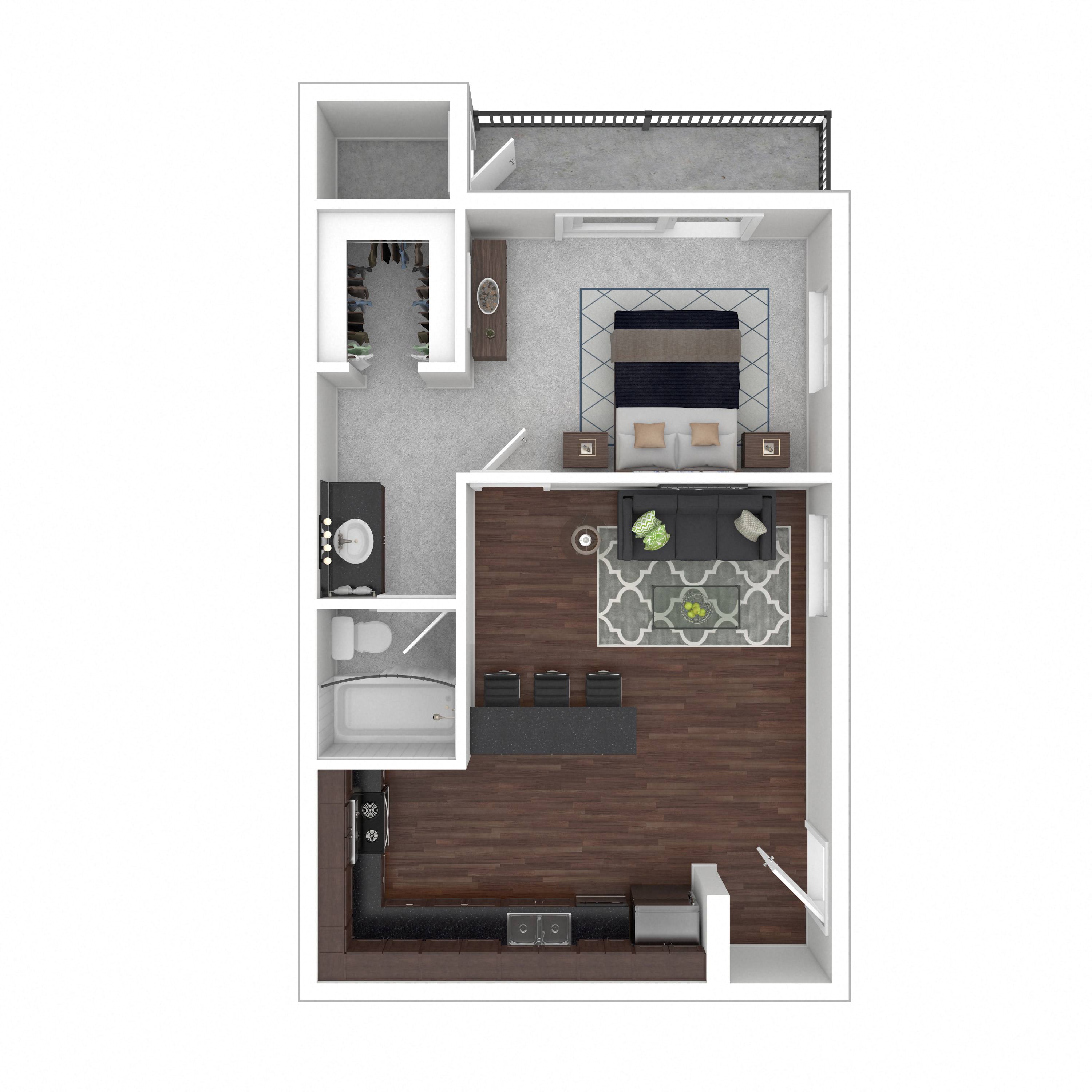1A floor plan