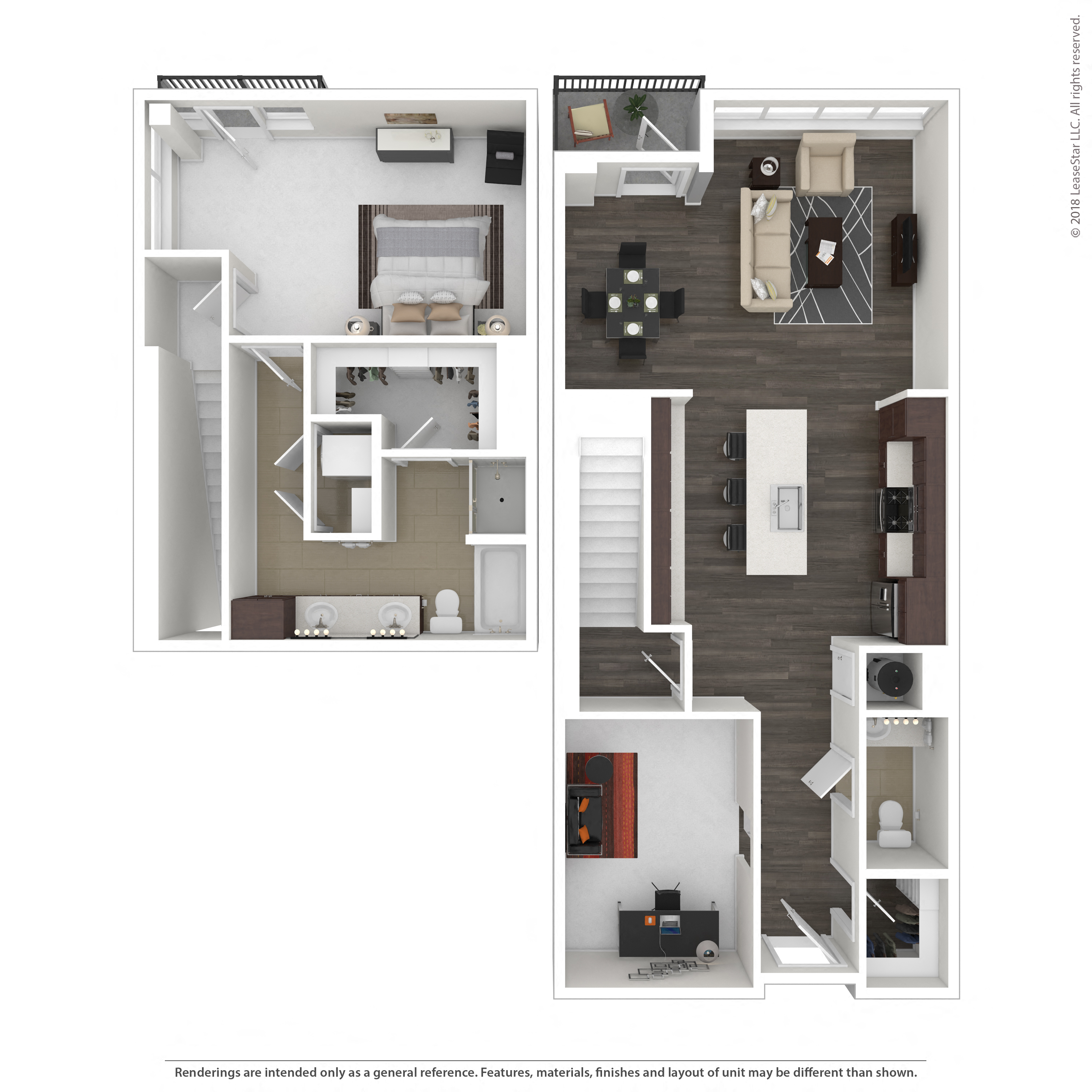 Floor plan layout diagram for 1O
