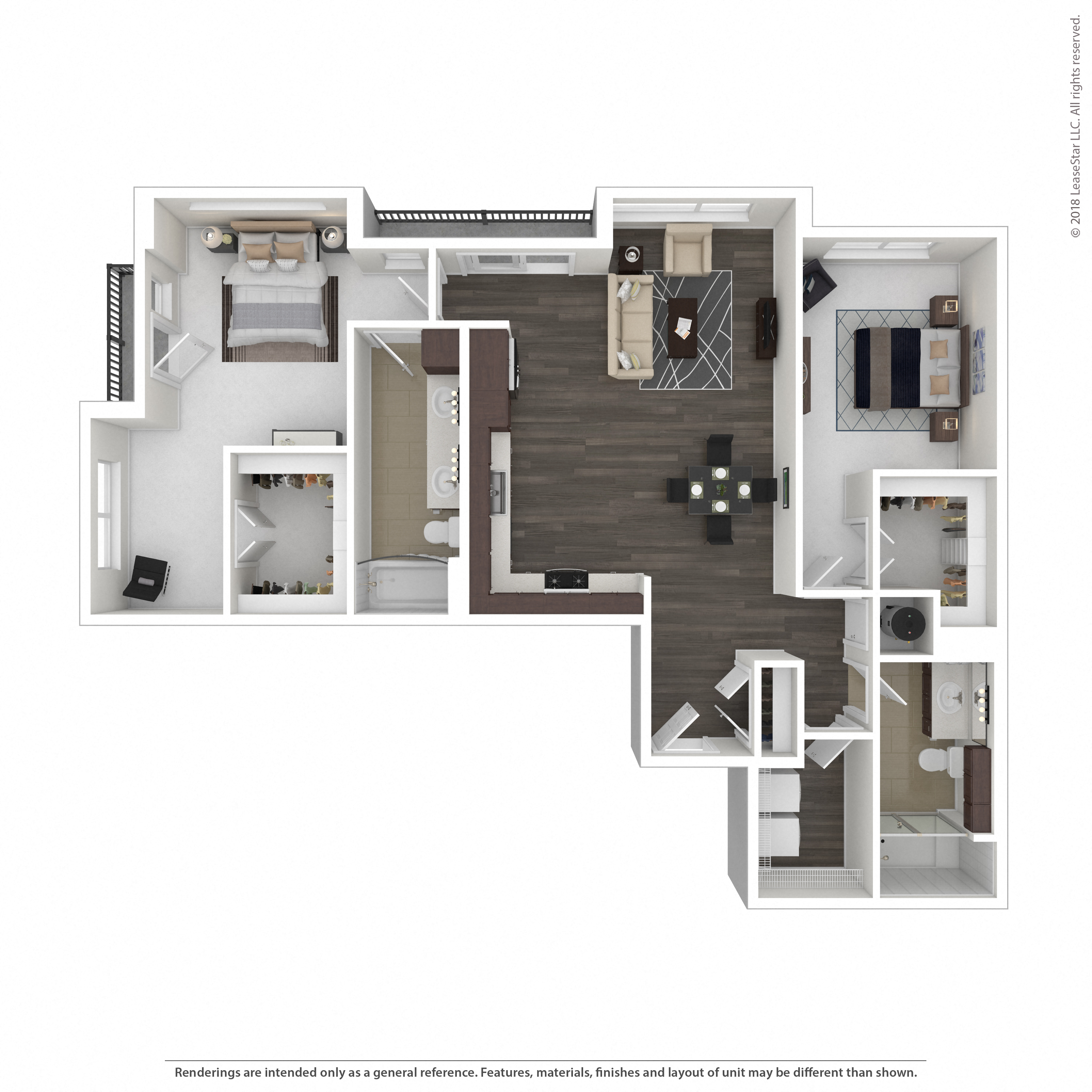 Floor plan layout diagram for 2G