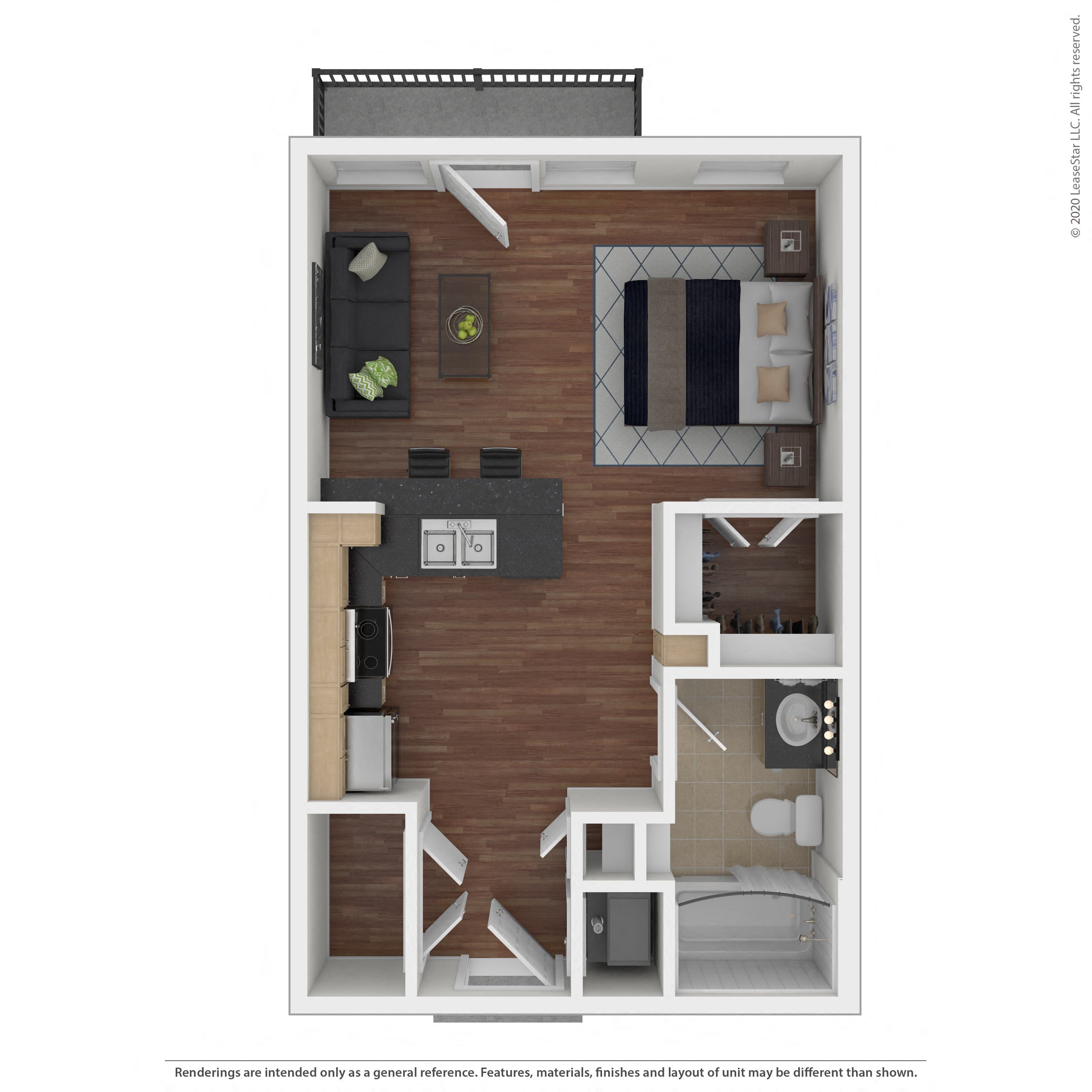 Floor plan layout diagram for 0A