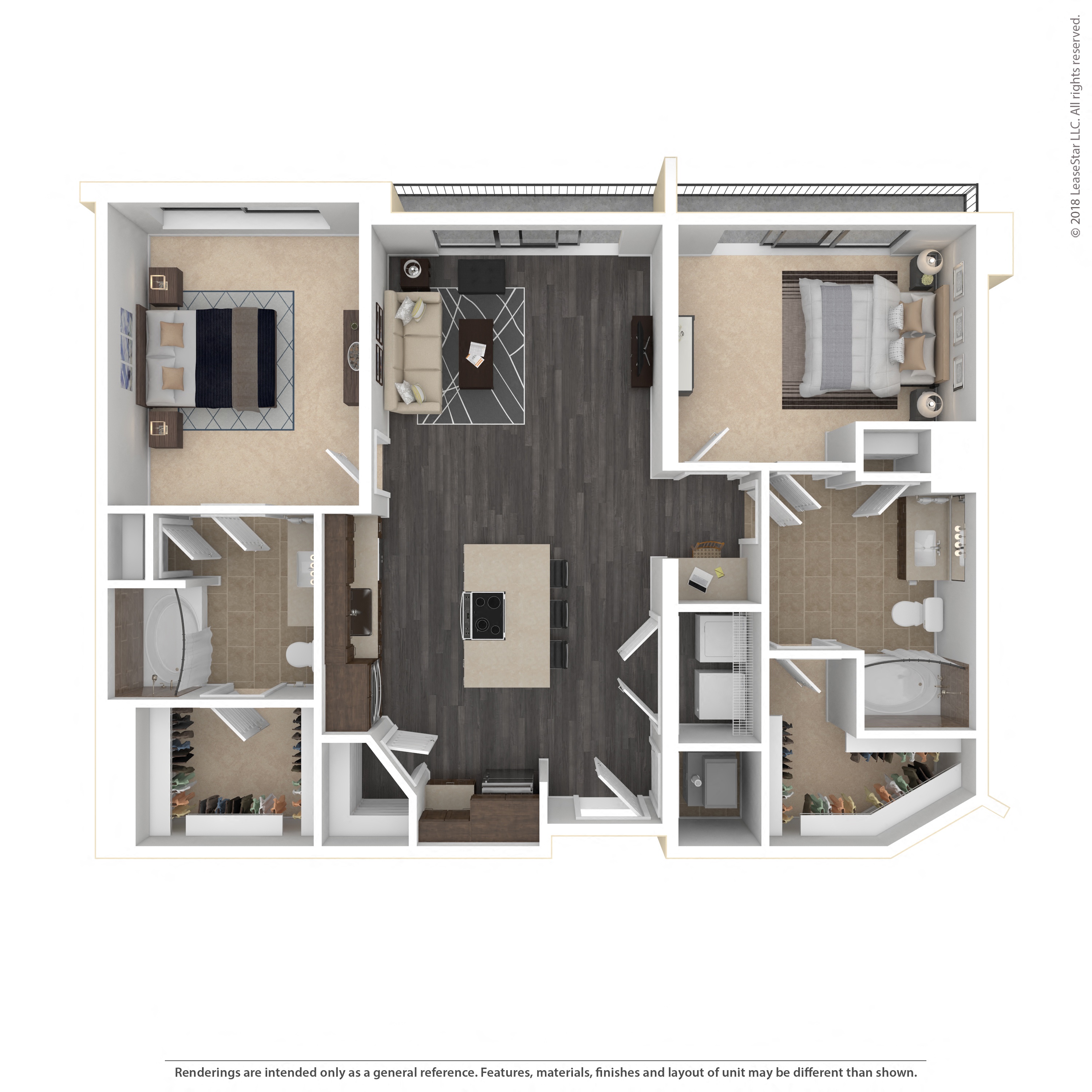 Floor plan layout diagram for 2F