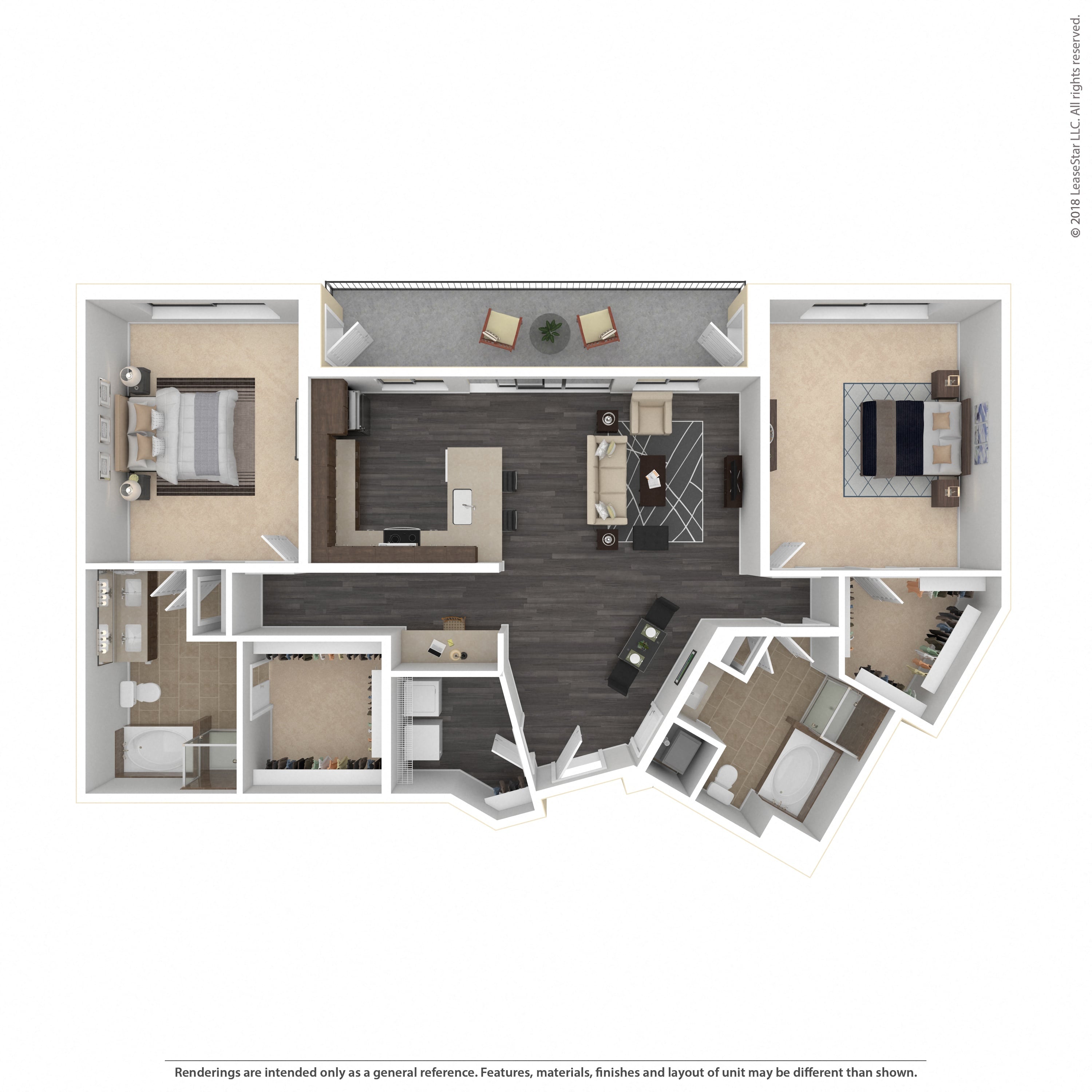 Floor plan layout diagram for 2L