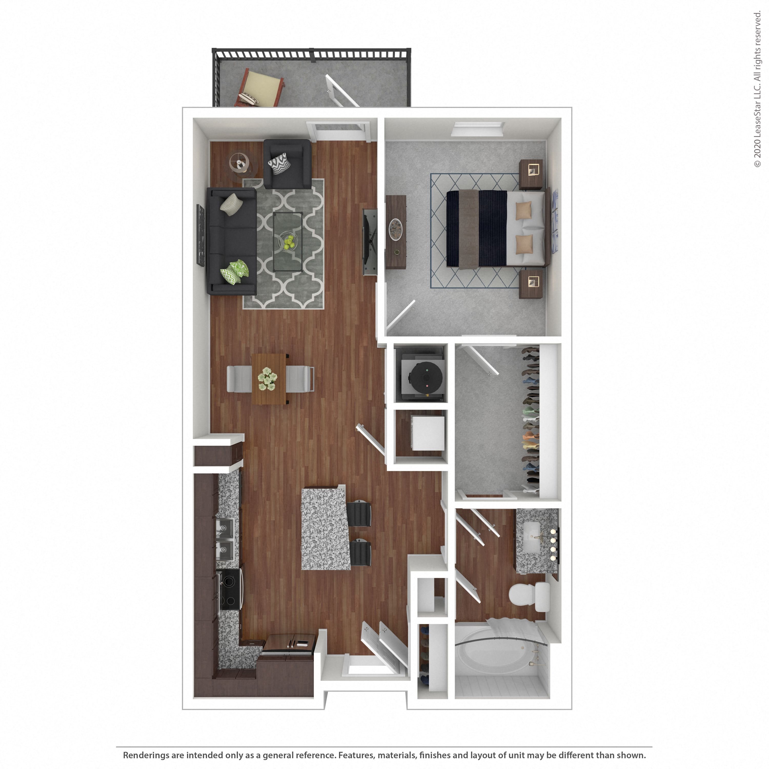 A2 floor plan