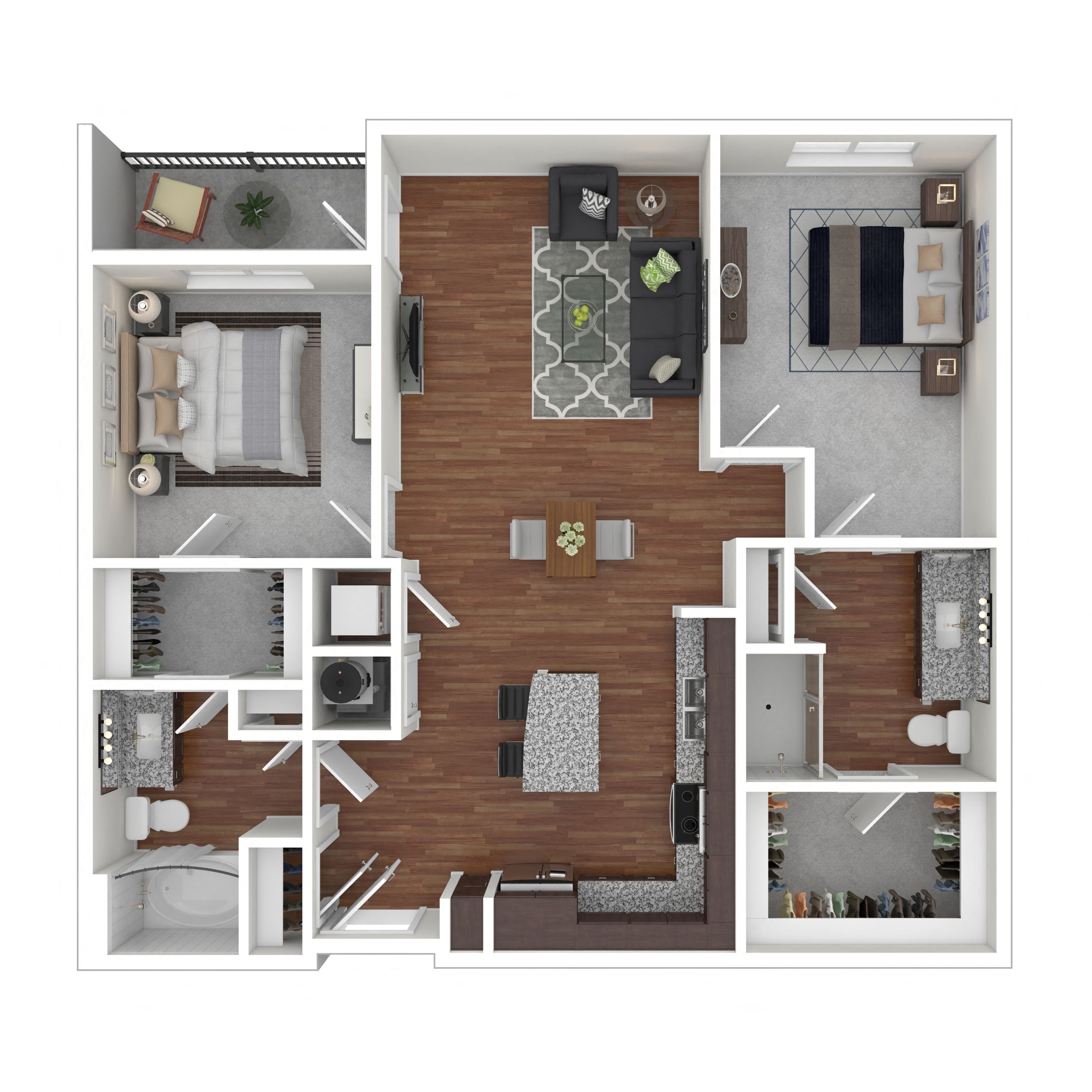 B8 Premium floor plan