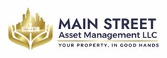 the logo for main street asset management