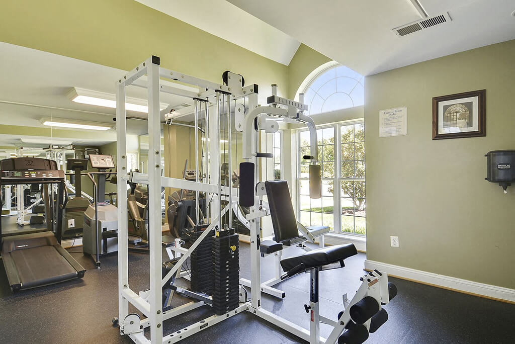 Community fitness center at Coppermine Run.