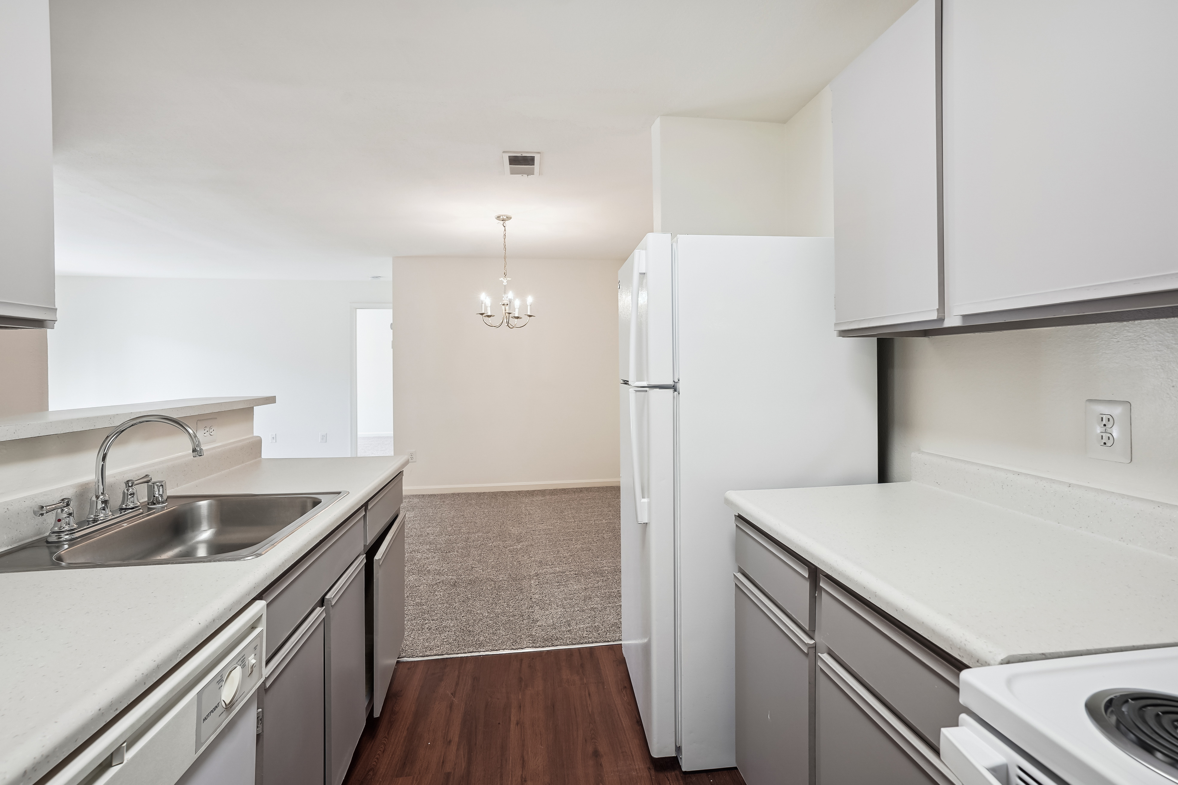 Our 2- and 3-bedroom affordable homes feature thoughtfully-designed kitchen spaces.