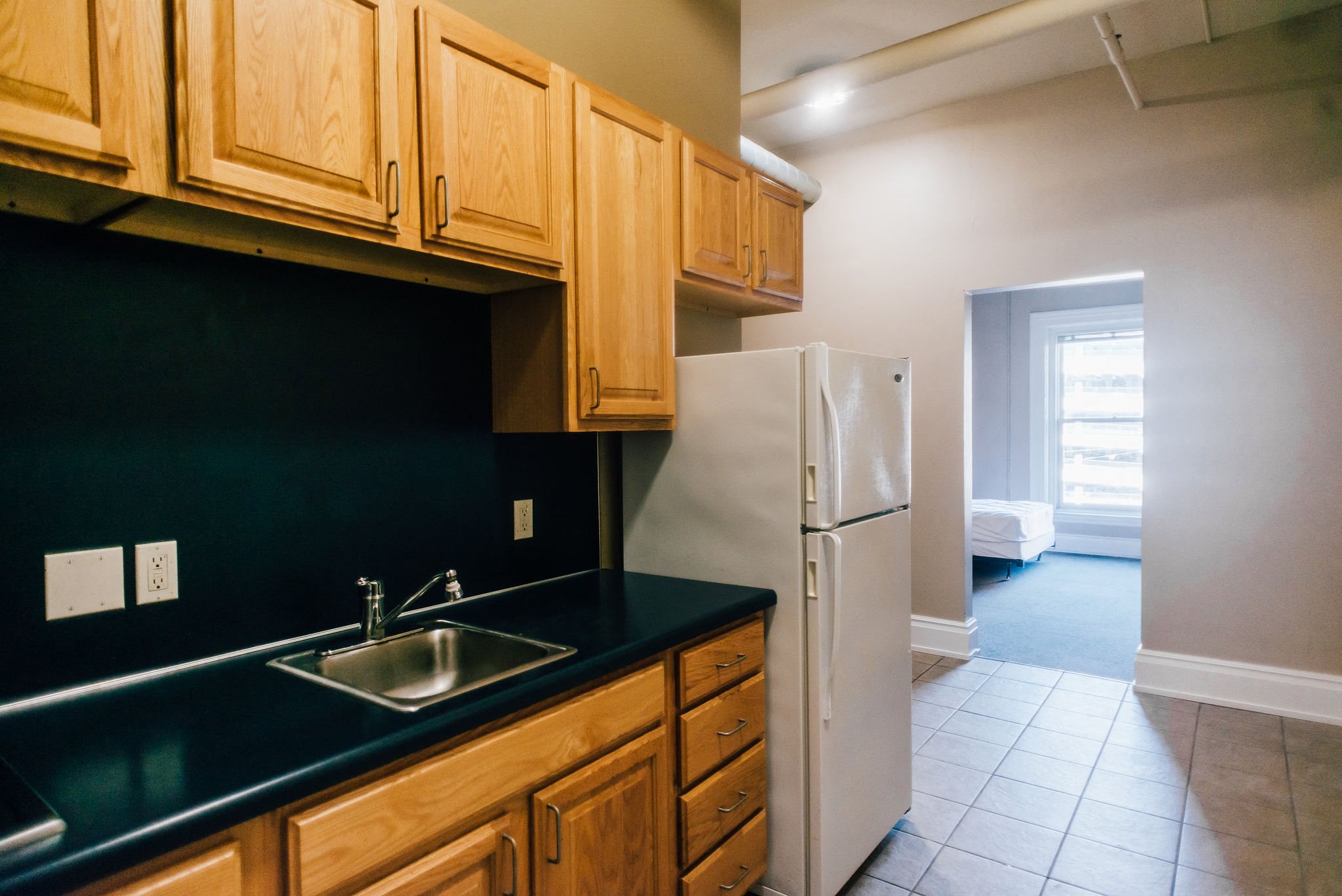 Apartment kitchen downtown apartment