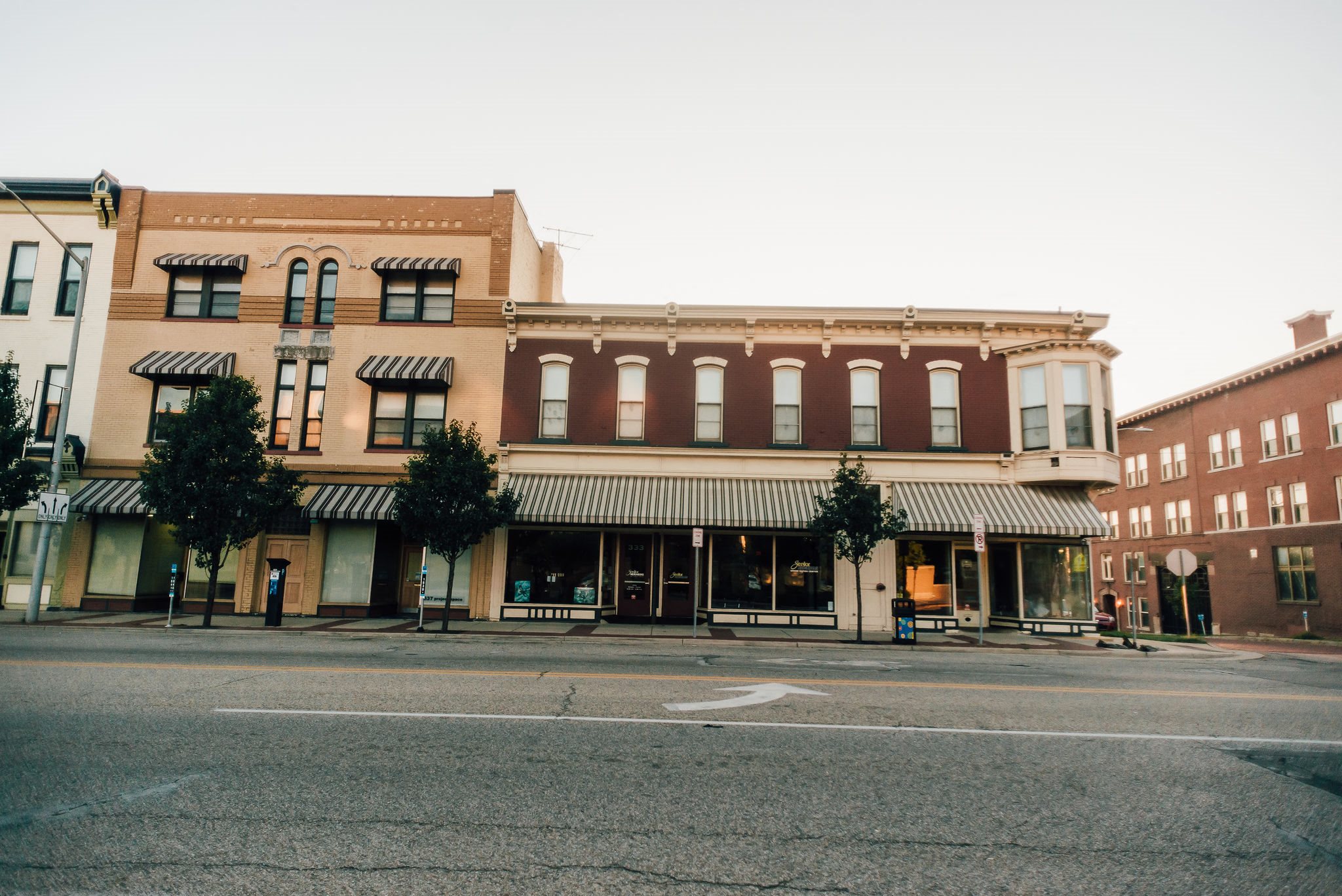 historic downtown buildings