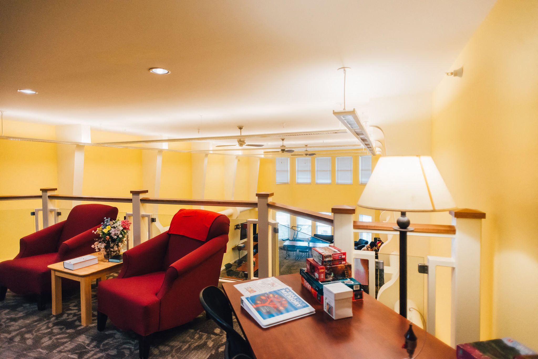 Community seating area