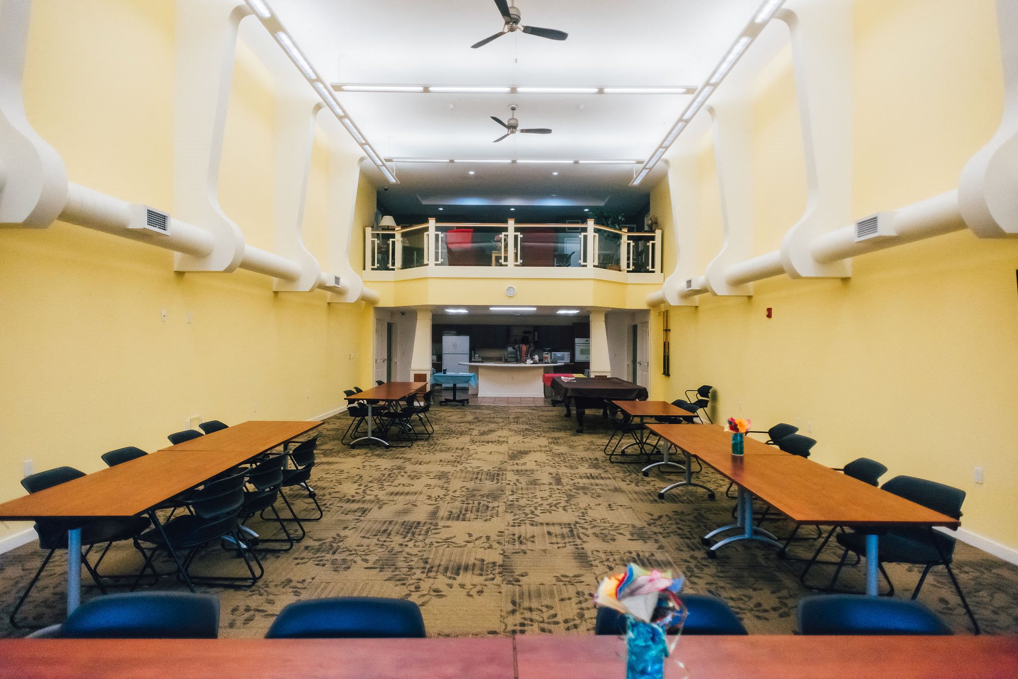 community room seating area