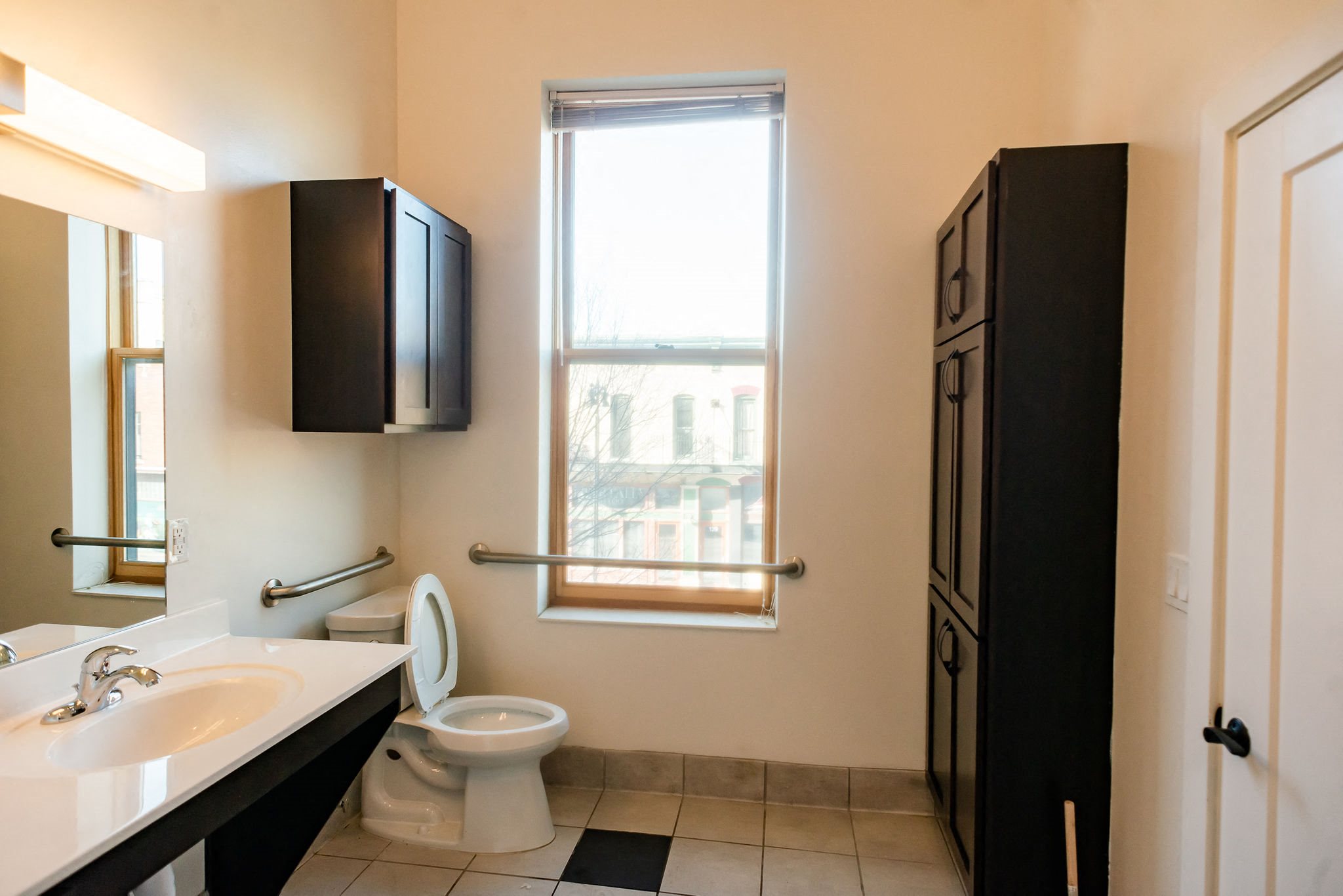 handicap accessible bathroom
