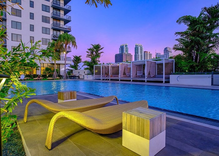 Caoba Miami Worldcenter, 698 NE 1st Avenue, Miami, Downtown Miami, Furnished Apartments