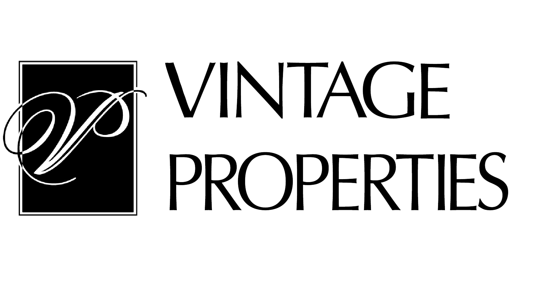 A logo with the text "VINTAGE PROPERTIES" is displayed.
