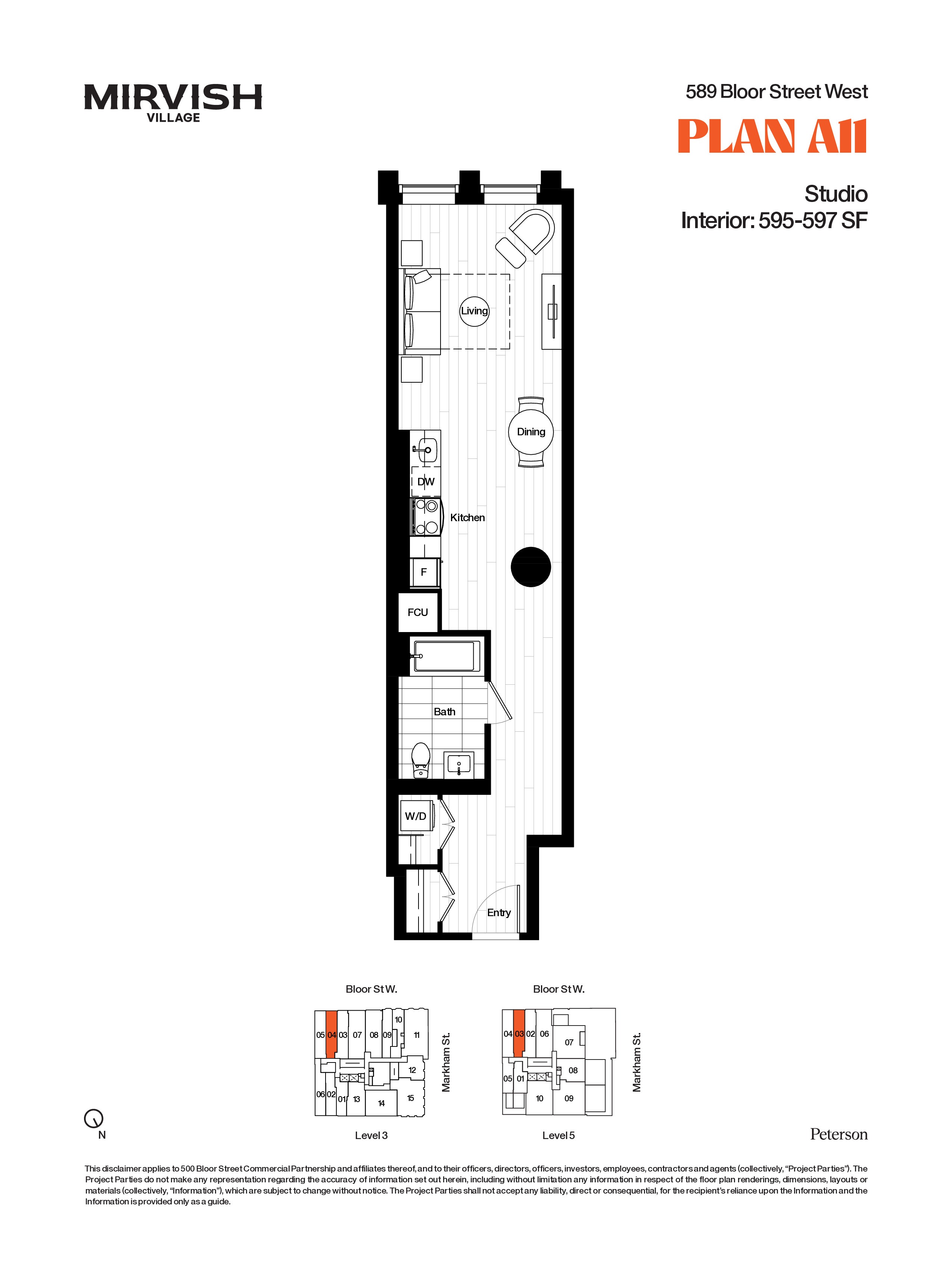 Unit 589-0304 floorplan