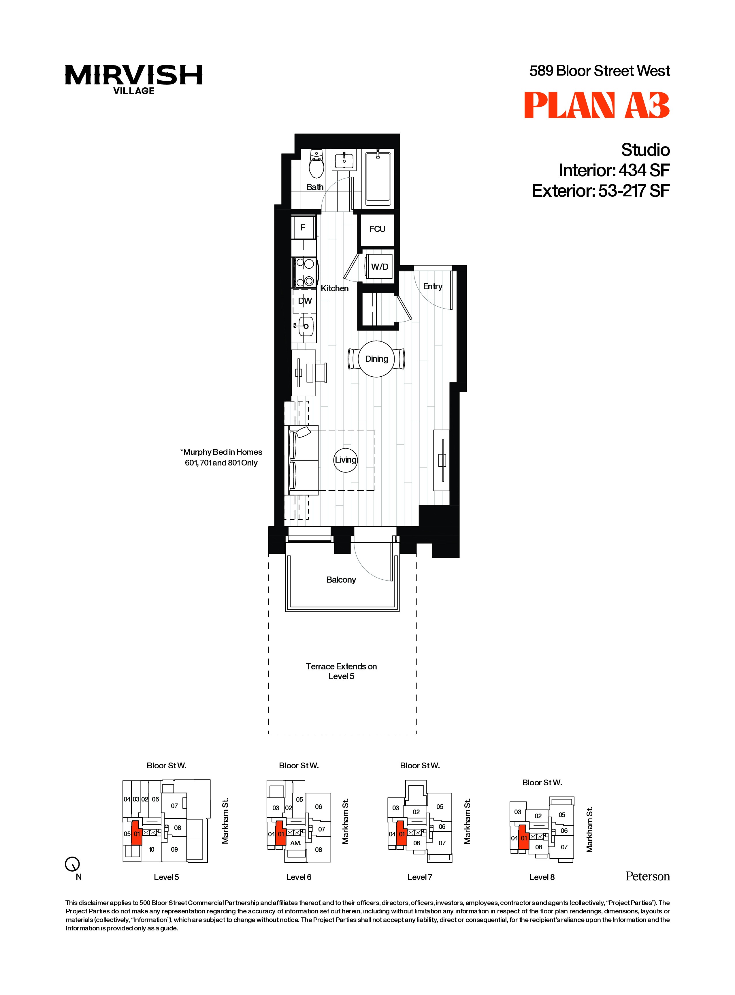 Unit 589-0601 floorplan