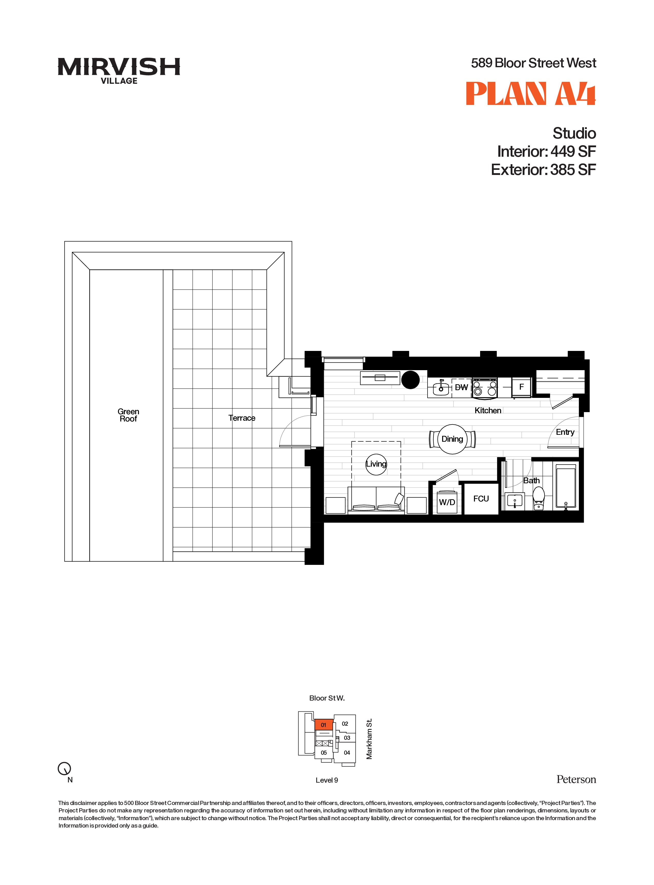 Unit 589-0901 floorplan