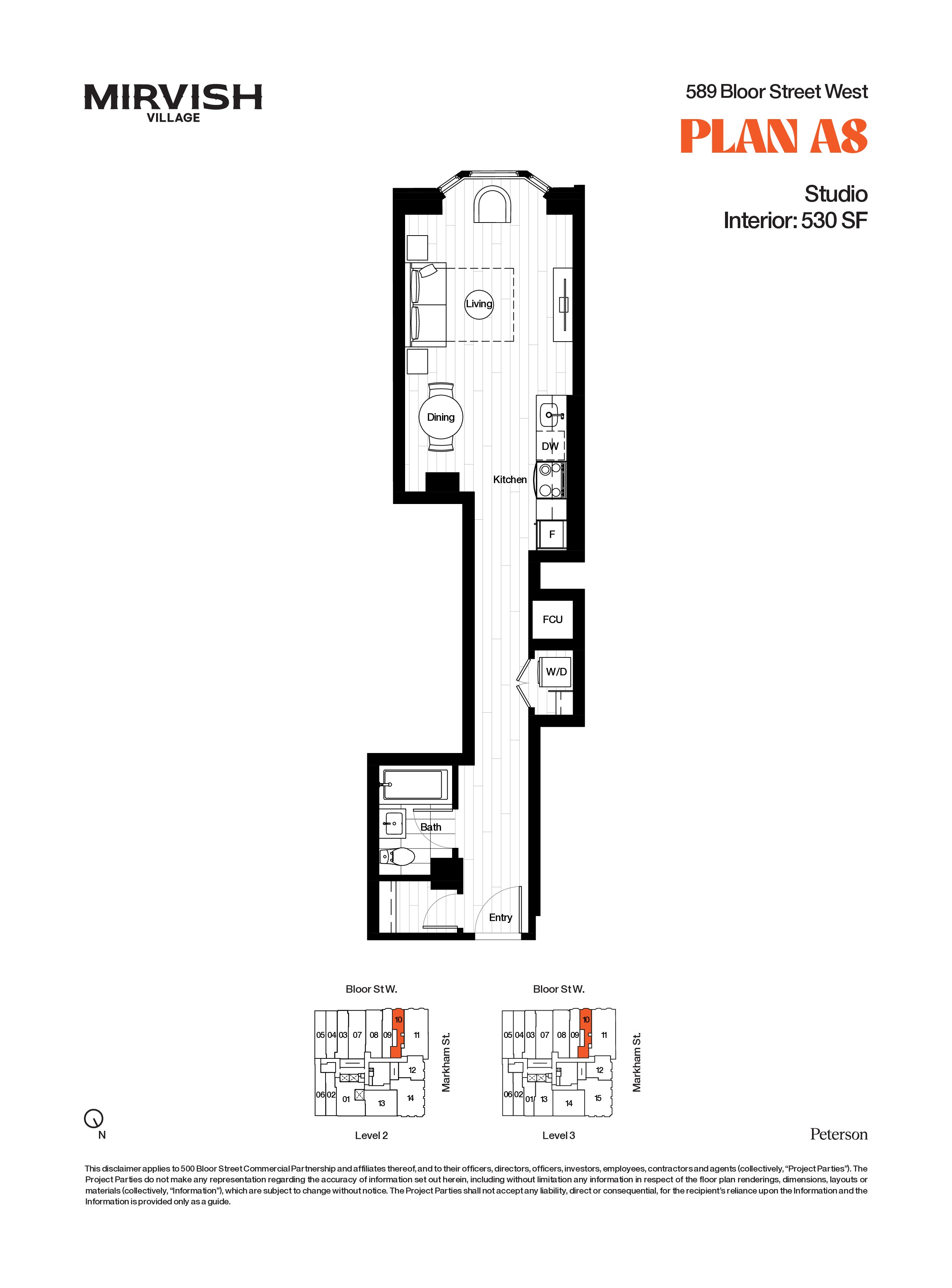 Unit 589-0310 floorplan