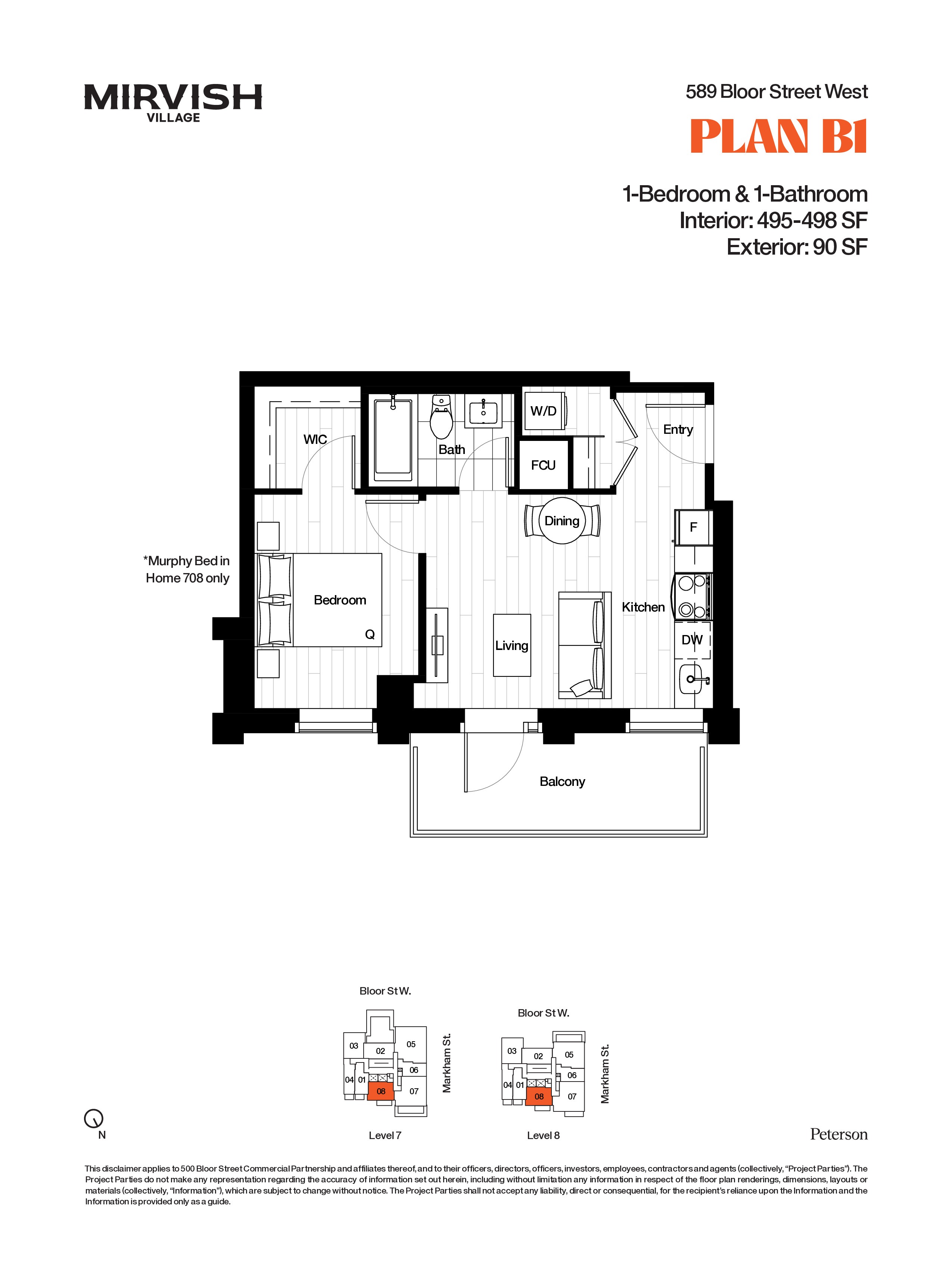 Unit 589-0708 floorplan