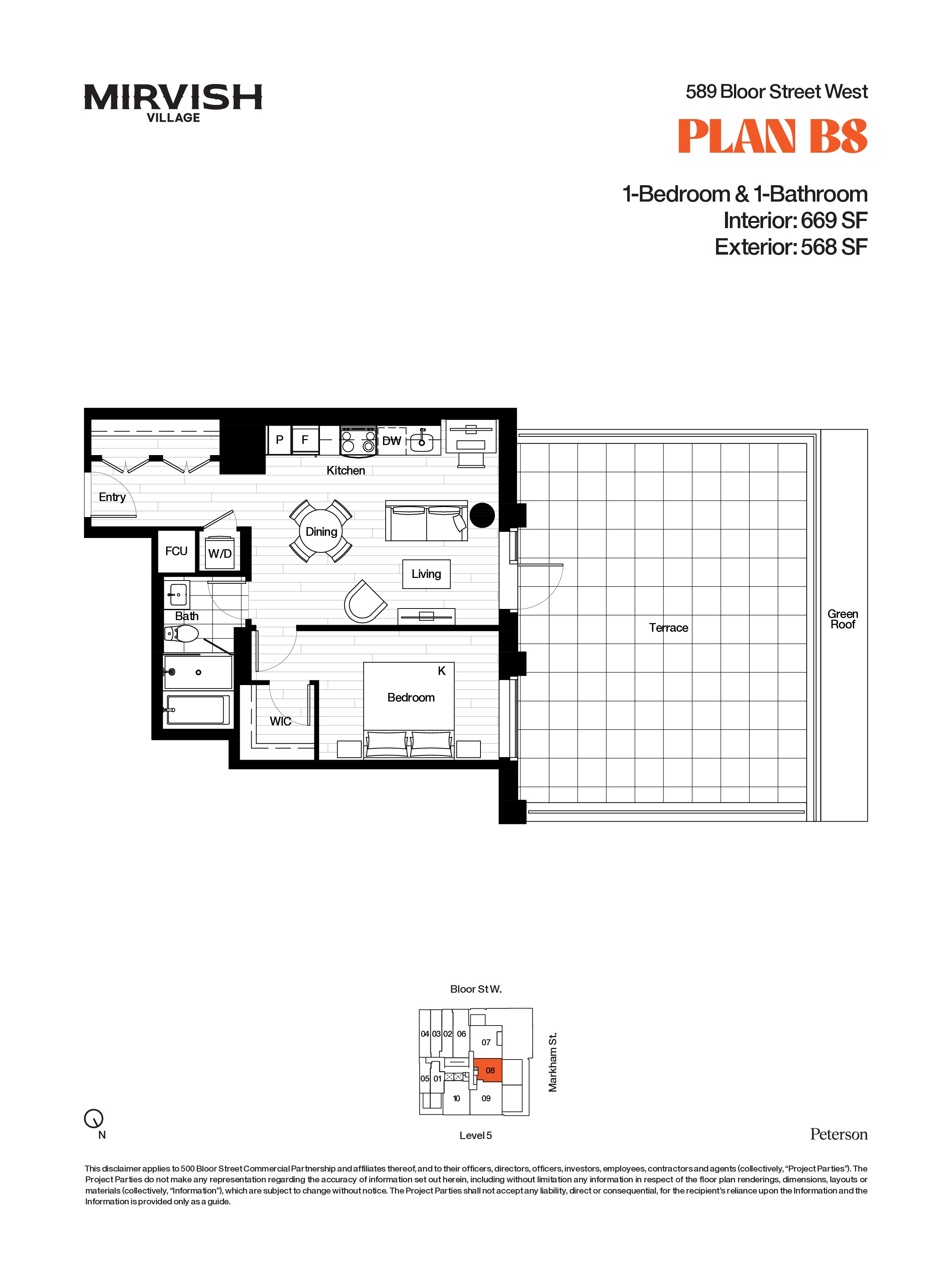Unit 589-0508 floorplan