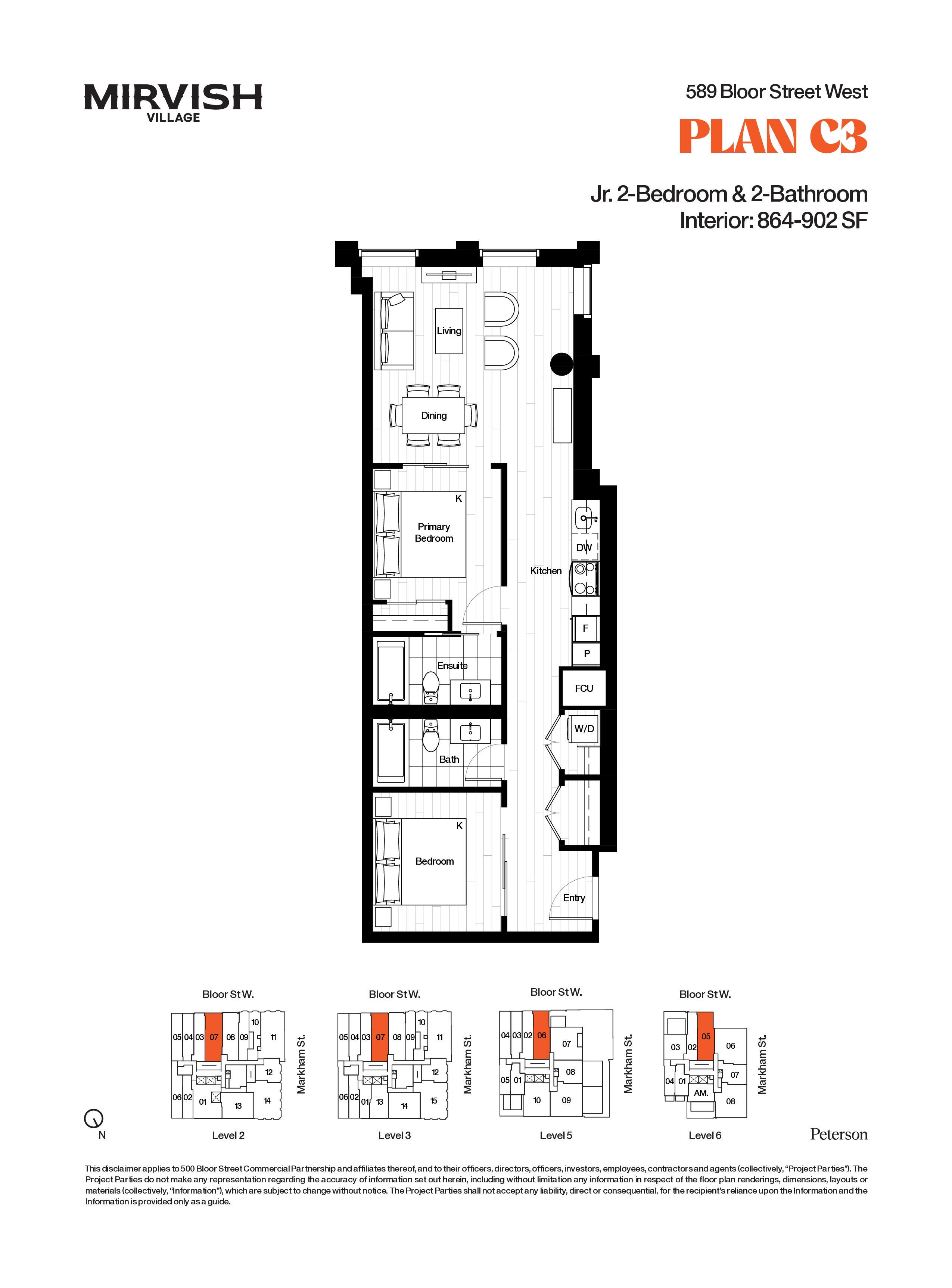 Unit 589-0207 floorplan