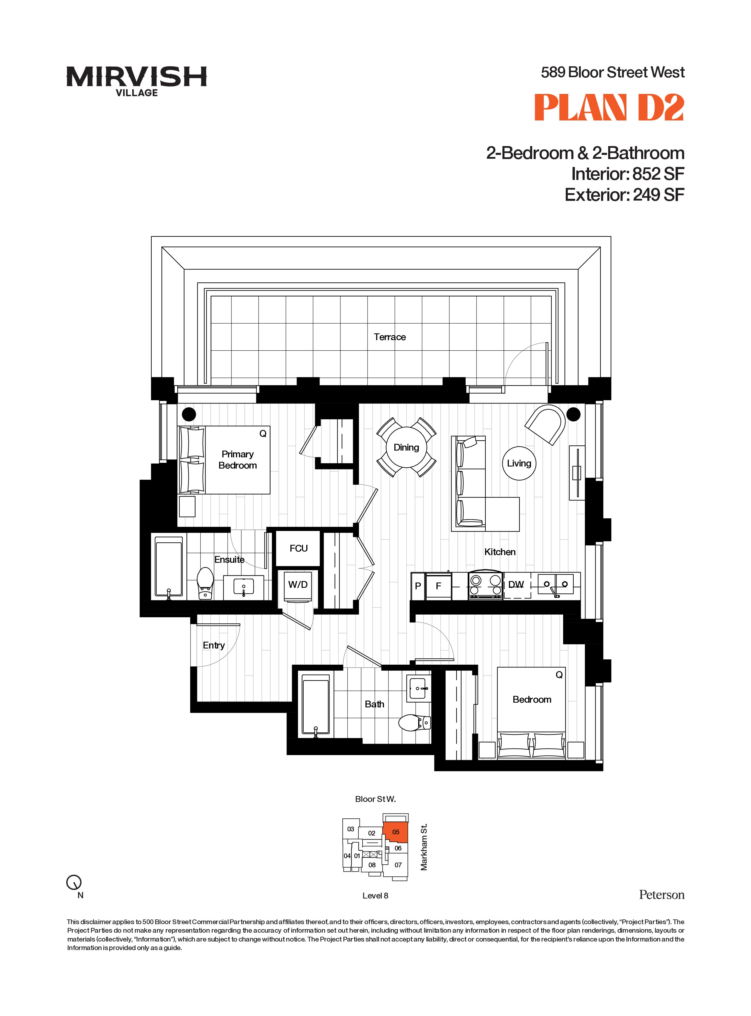 Unit 589-0805 floorplan